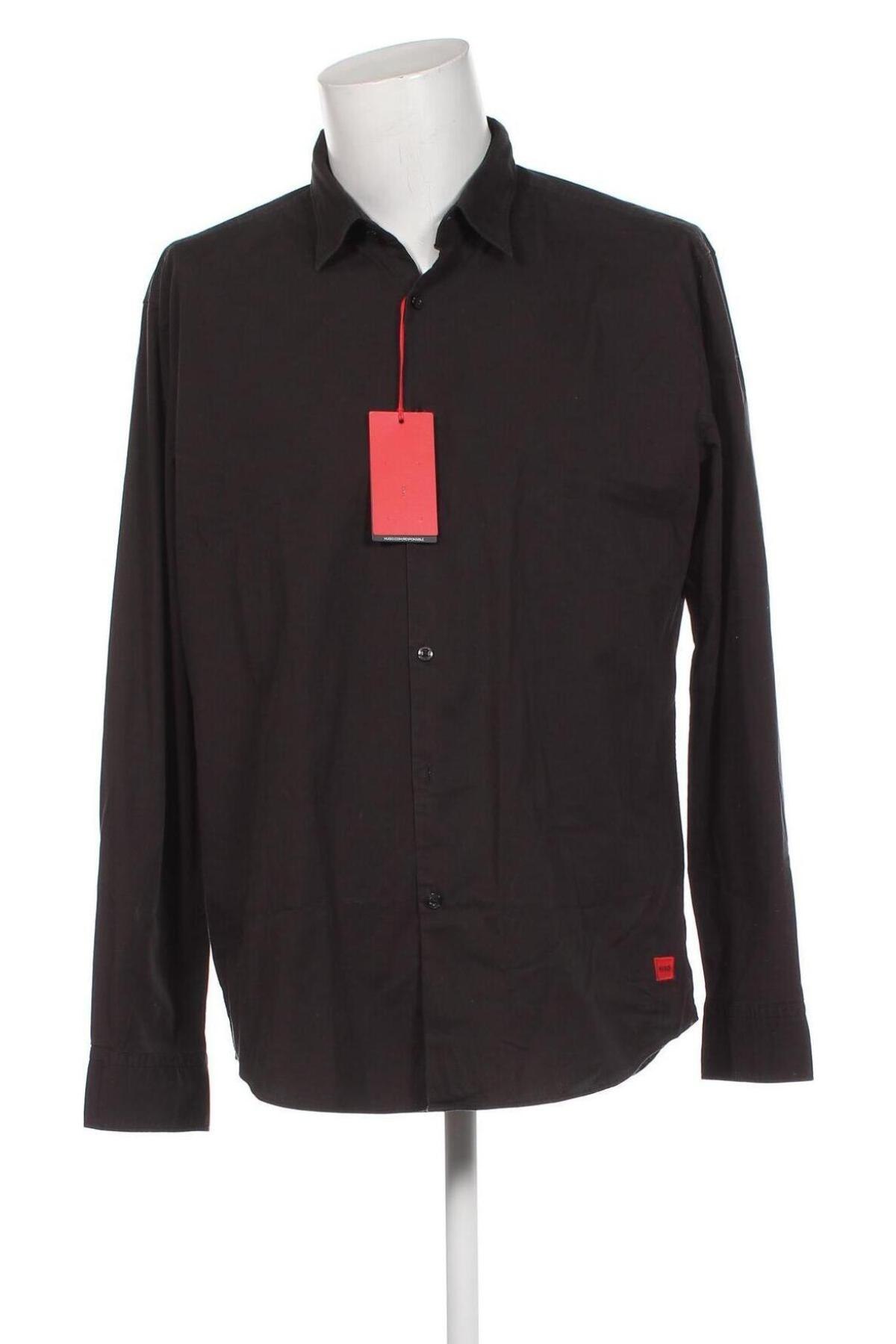 Pánská košile  Hugo Boss, Velikost XXL, Barva Černá, Cena  2 504,00 Kč