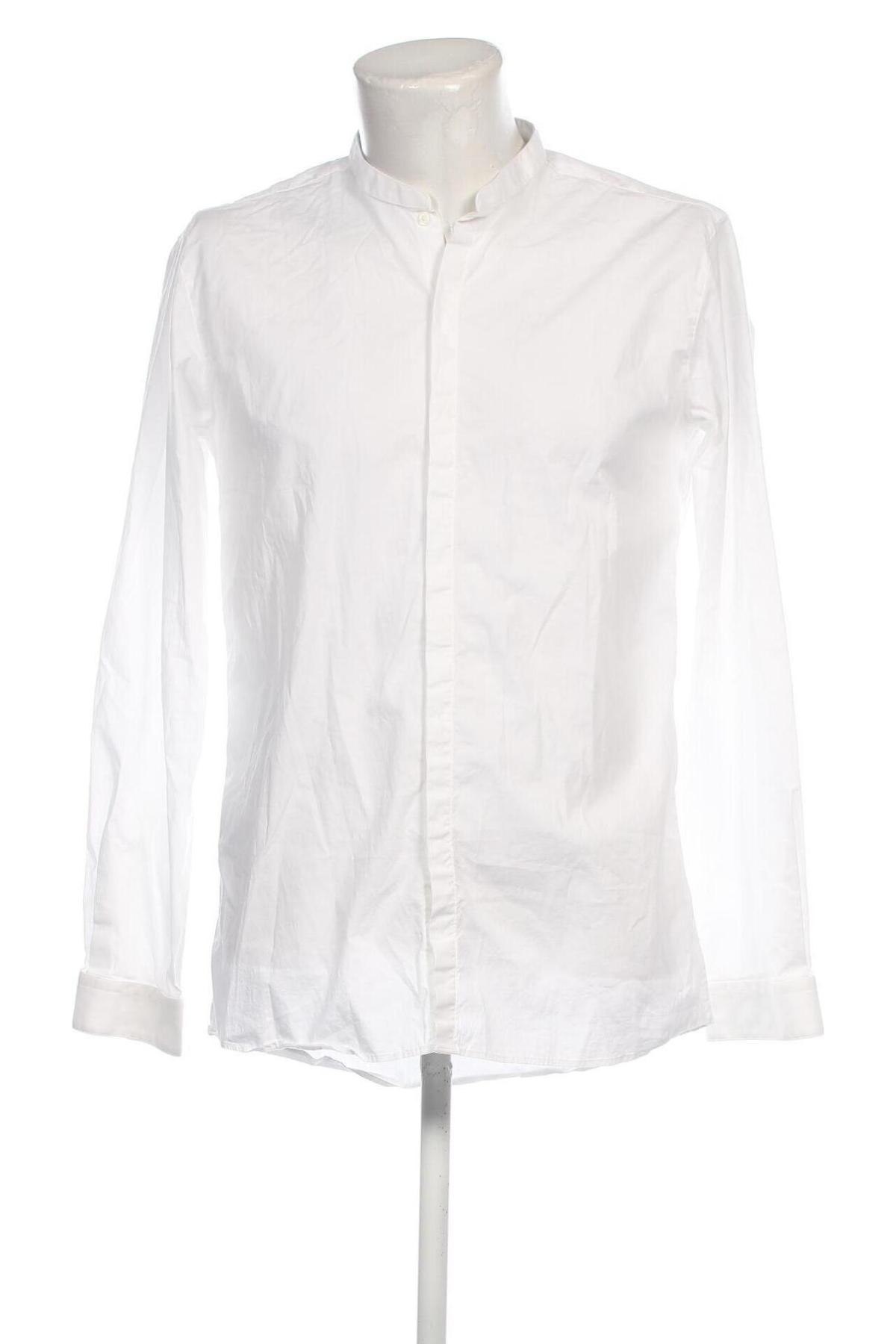 Мъжка риза Hugo Boss, Размер L, Цвят Бял, Цена 162,00 лв.