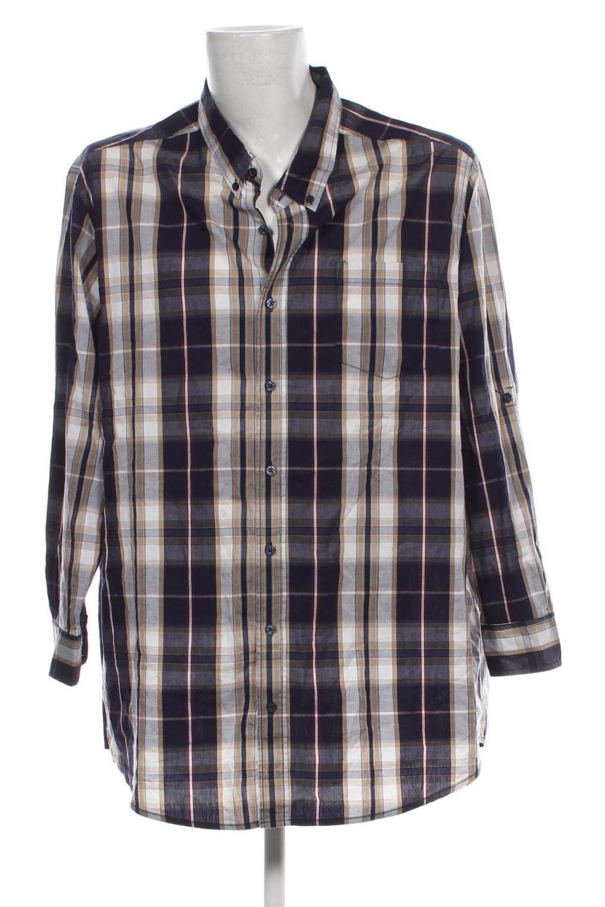 Ανδρικό πουκάμισο Identic, Μέγεθος 3XL, Χρώμα Πολύχρωμο, Τιμή 7,18 €