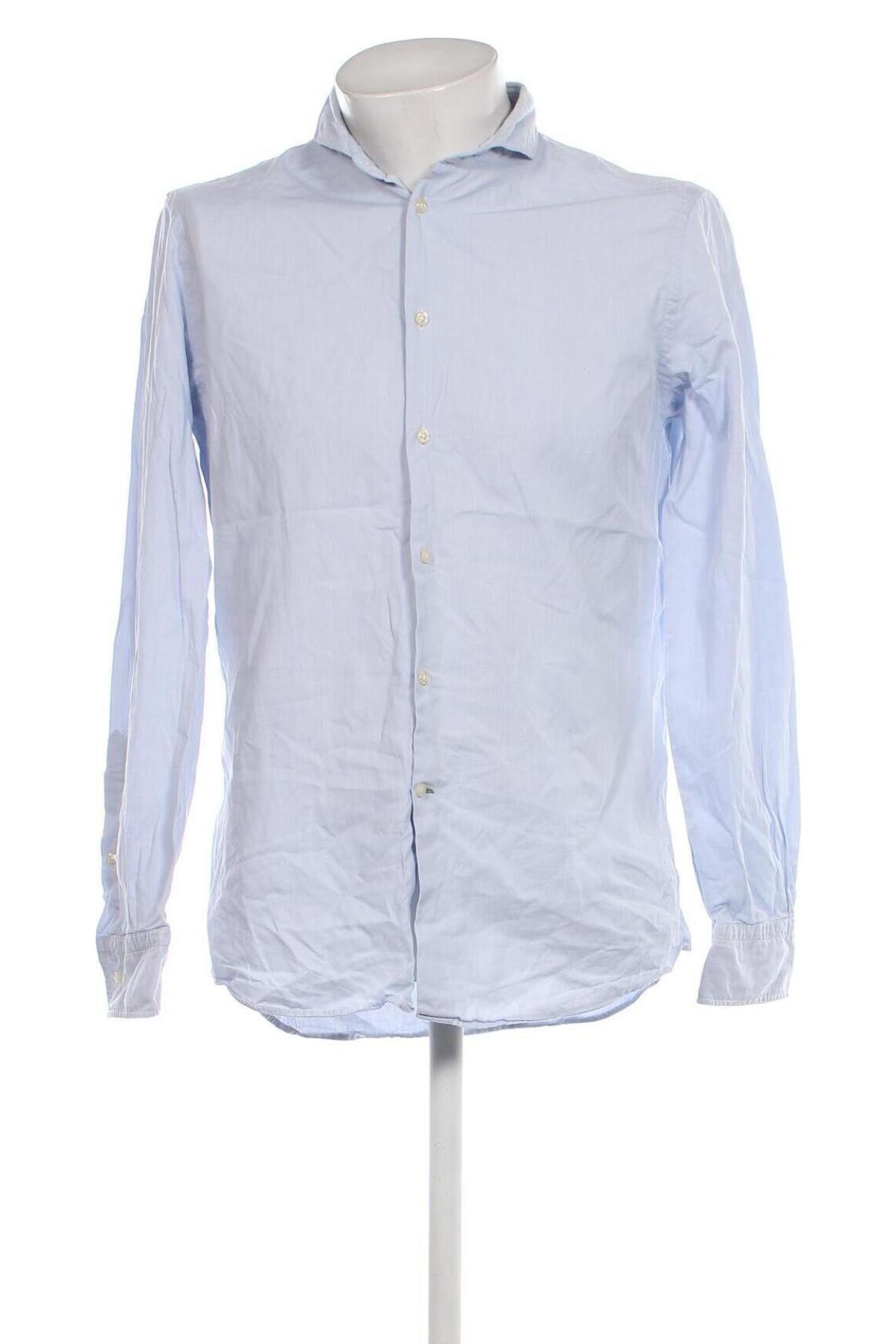 Мъжка риза J.Lindeberg, Размер L, Цвят Син, Цена 52,50 лв.