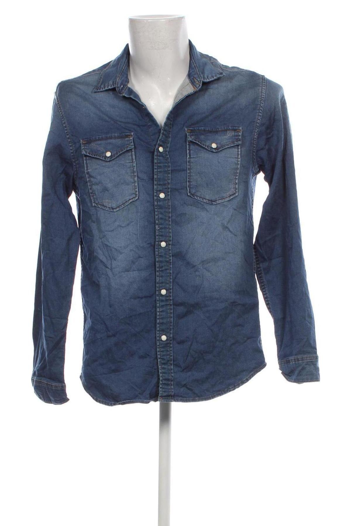 Pánska košeľa  Jack & Jones, Veľkosť L, Farba Modrá, Cena  19,28 €