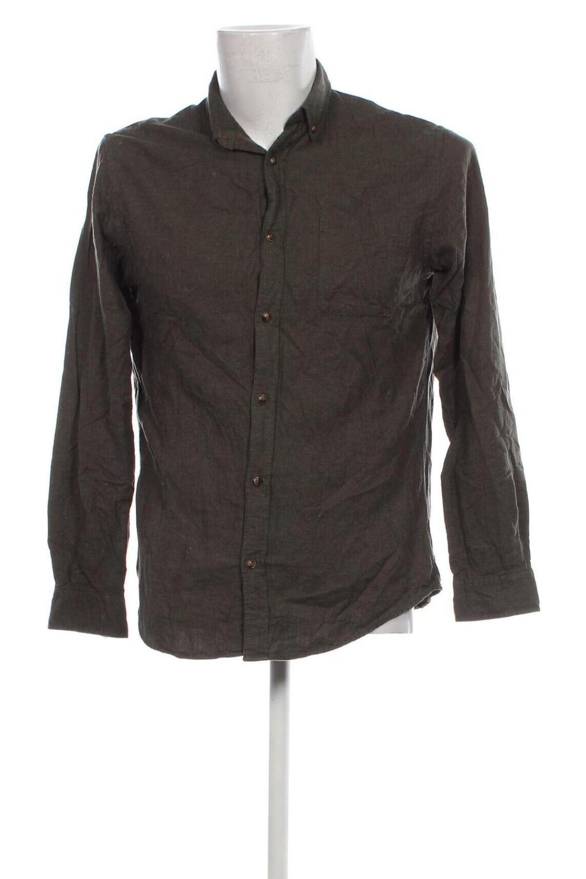 Cămașă de bărbați Jack & Jones, Mărime M, Culoare Verde, Preț 111,84 Lei