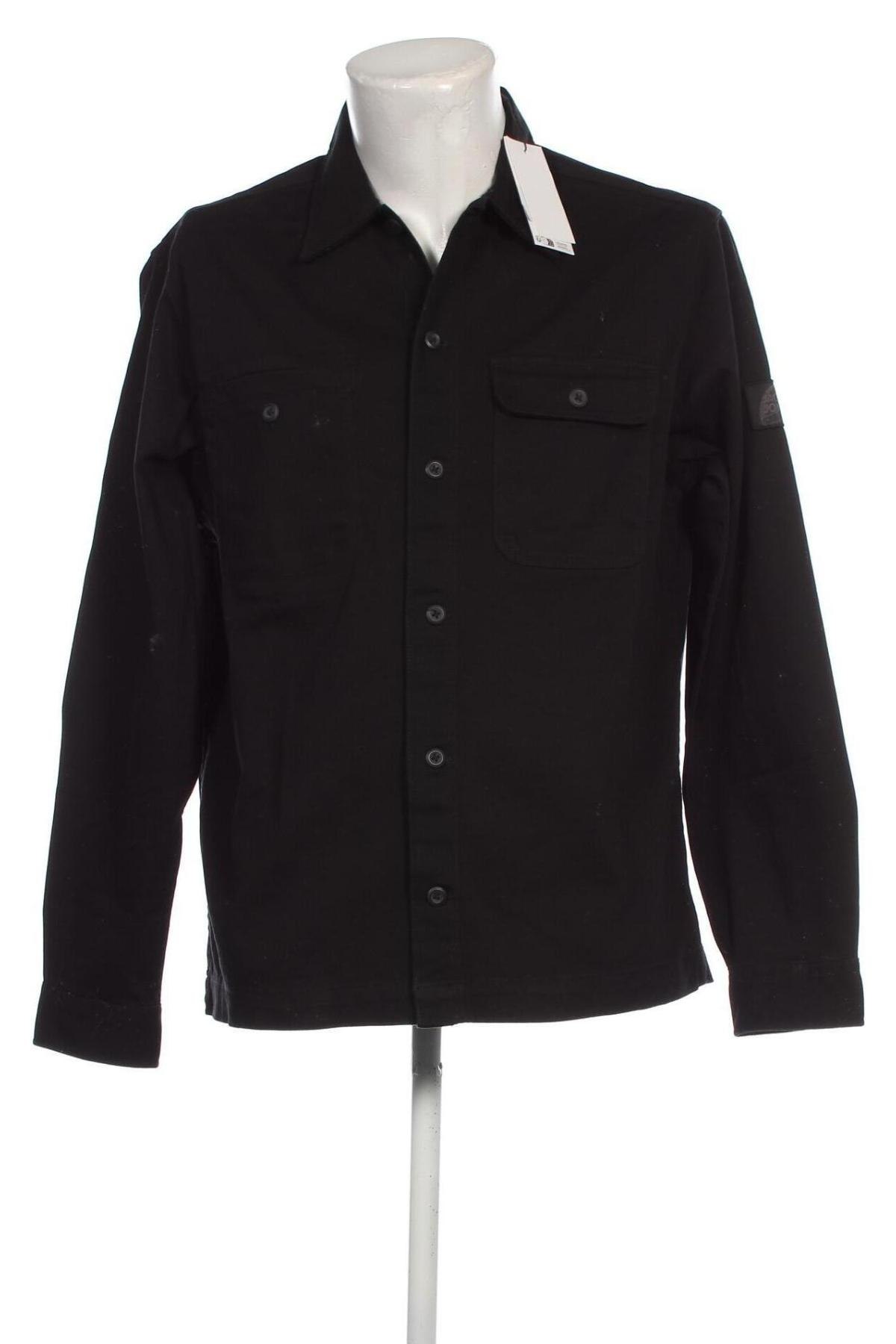 Cămașă de bărbați Jack & Jones, Mărime L, Culoare Negru, Preț 269,74 Lei