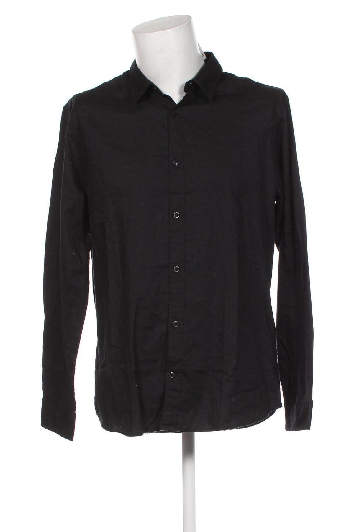 Pánska košeľa  Jack & Jones, Veľkosť XL, Farba Čierna, Cena  16,91 €