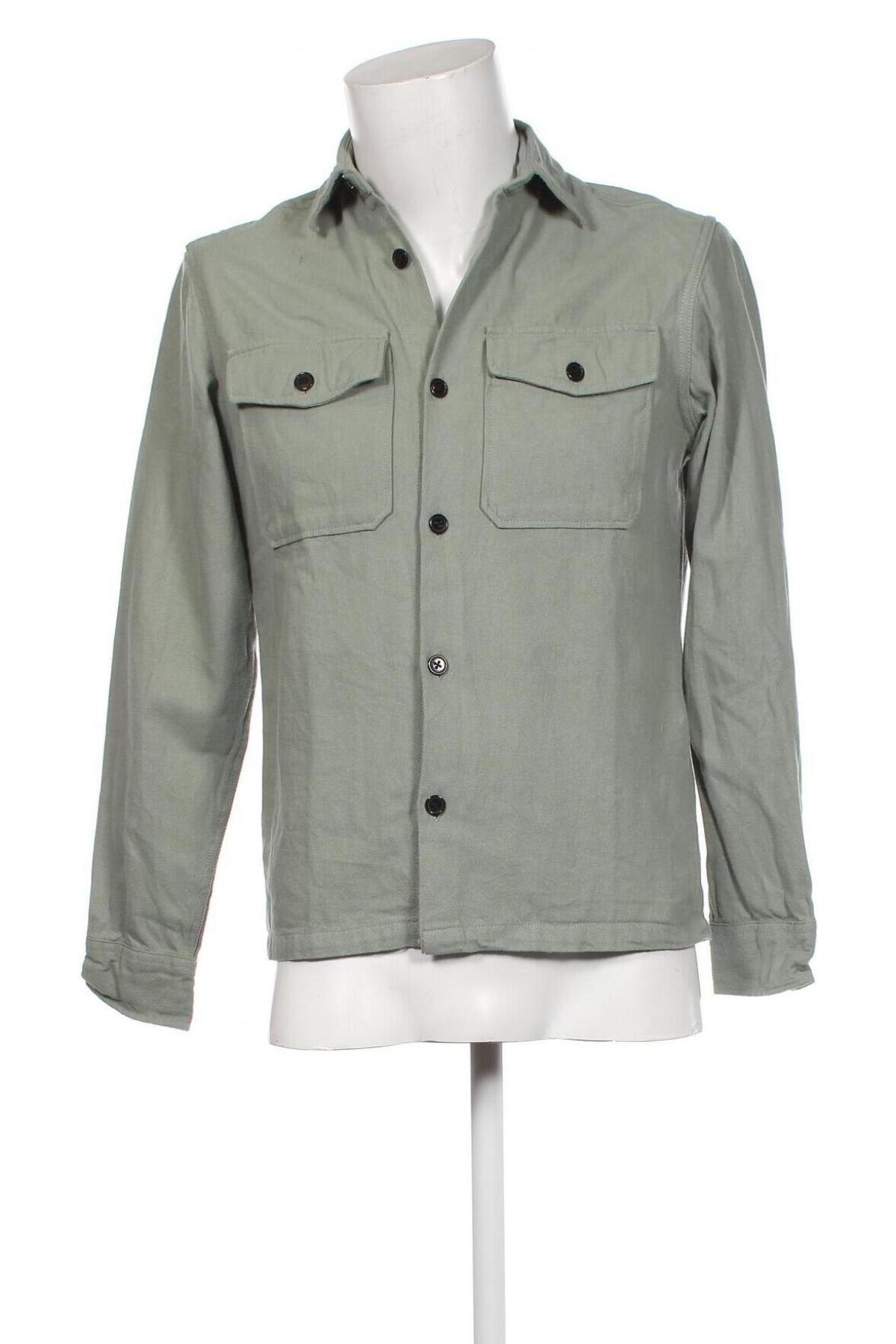 Herrenhemd Jack & Jones, Größe S, Farbe Grün, Preis € 10,57