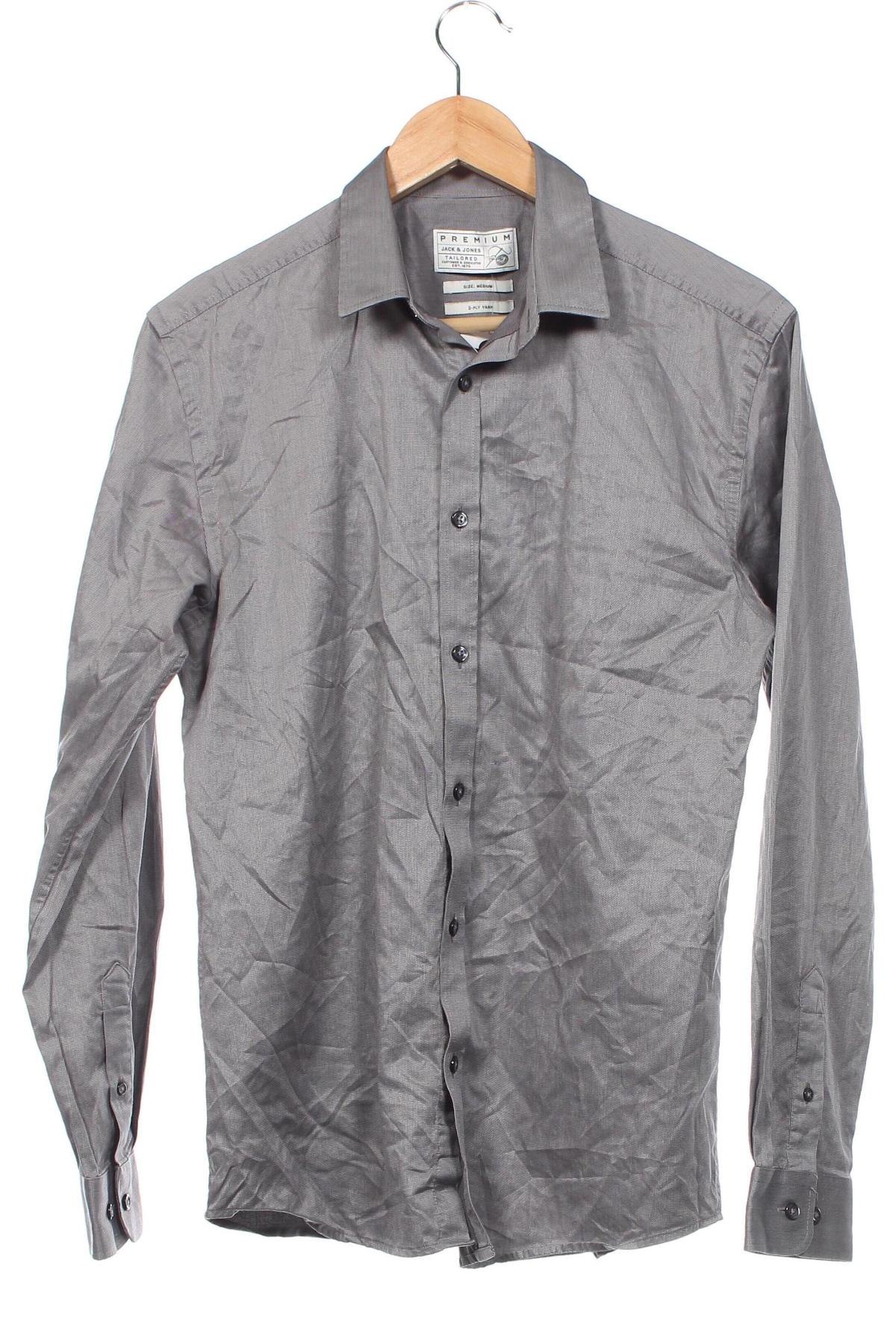 Pánská košile  Jack & Jones PREMIUM, Velikost M, Barva Šedá, Cena  542,00 Kč