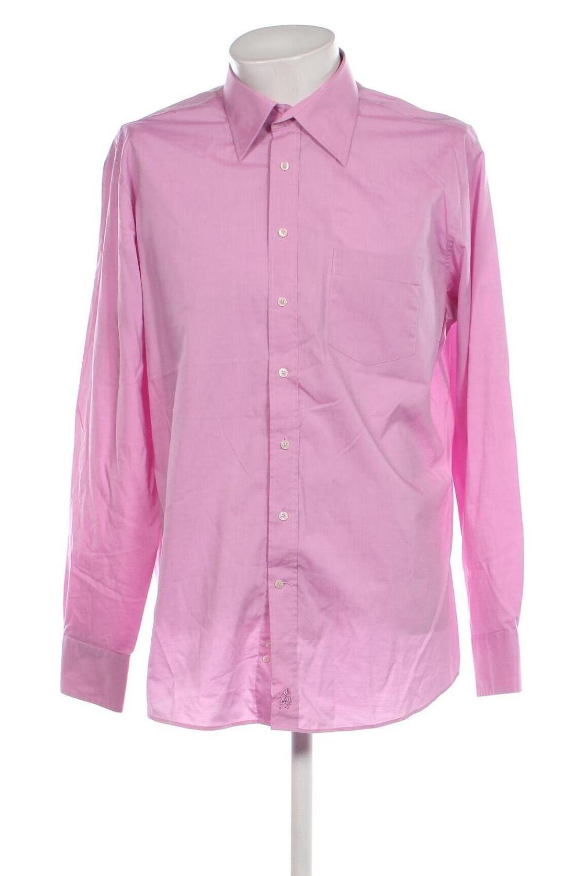 Ανδρικό πουκάμισο Jacques Britt, Μέγεθος XL, Χρώμα Ρόζ , Τιμή 10,54 €
