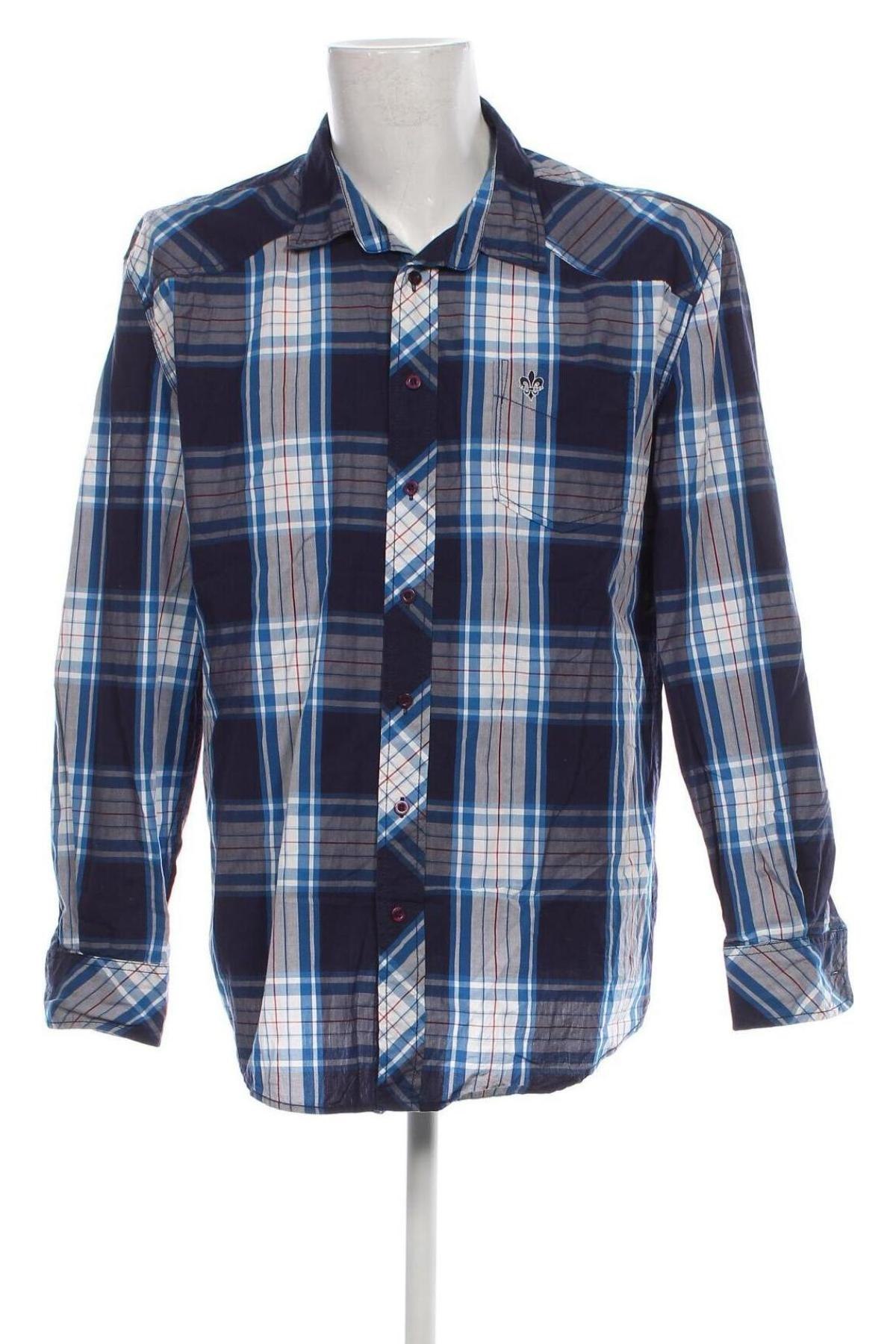 Ανδρικό πουκάμισο John Devin, Μέγεθος XL, Χρώμα Πολύχρωμο, Τιμή 7,18 €