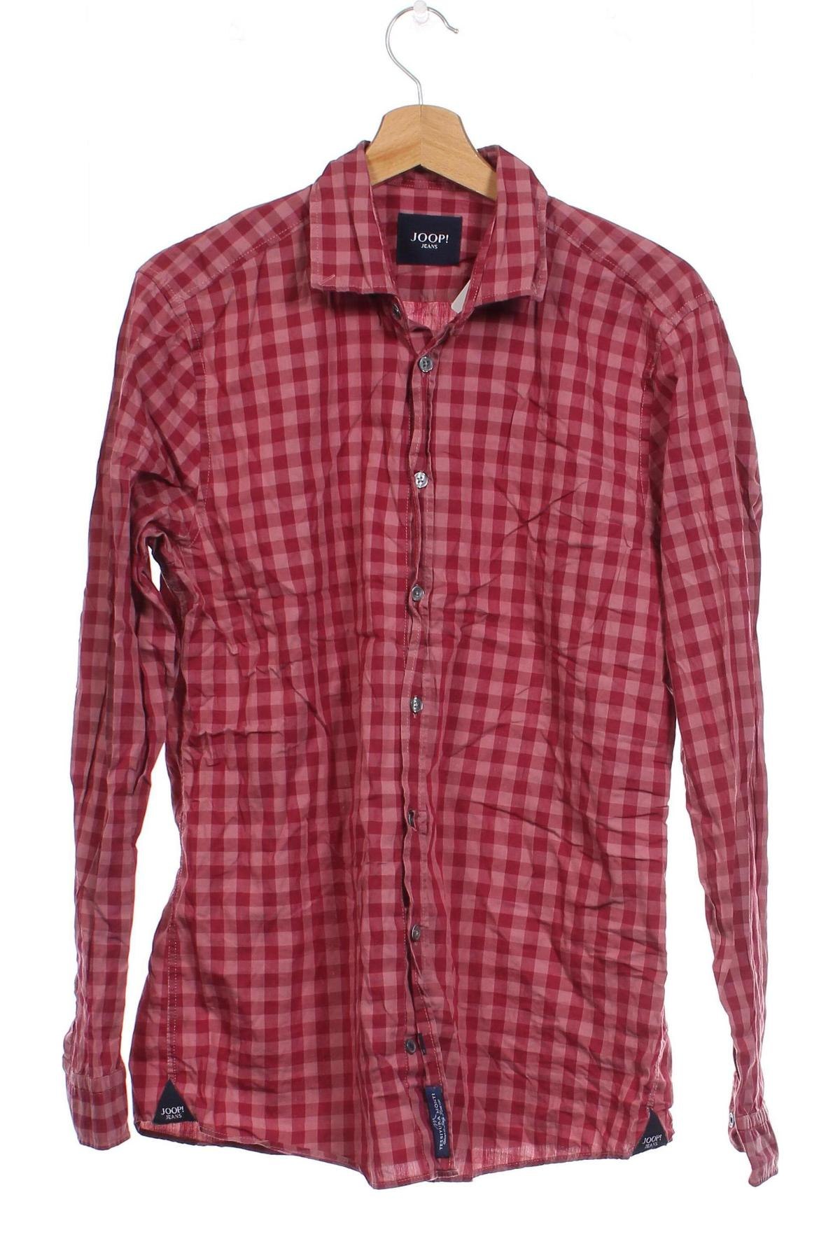 Мъжка риза Joop!, Размер M, Цвят Червен, Цена 46,40 лв.