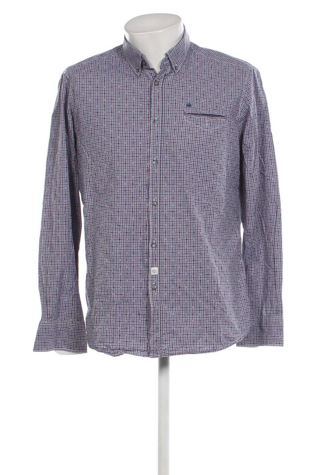 Ανδρικό πουκάμισο Lerros, Μέγεθος L, Χρώμα Μπλέ, Τιμή 8,41 €