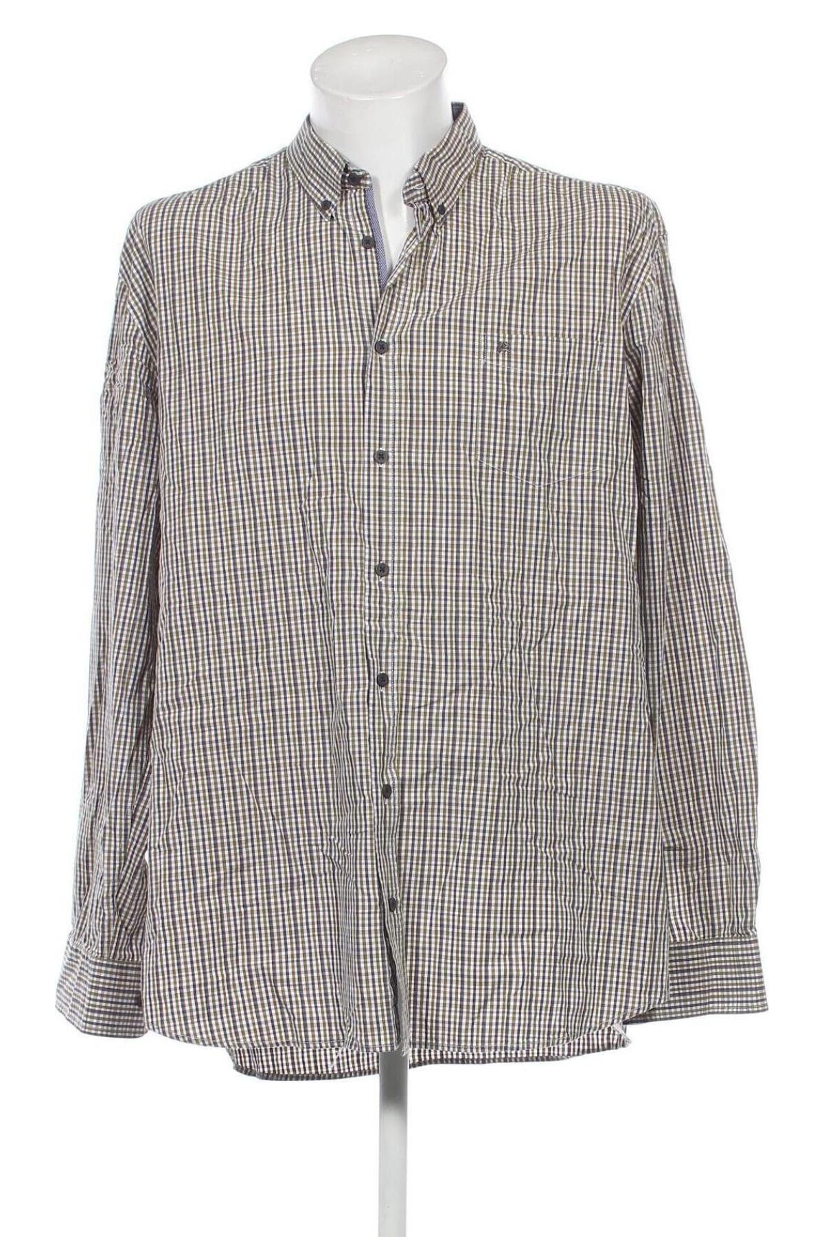 Ανδρικό πουκάμισο Lerros, Μέγεθος 3XL, Χρώμα Πολύχρωμο, Τιμή 21,03 €