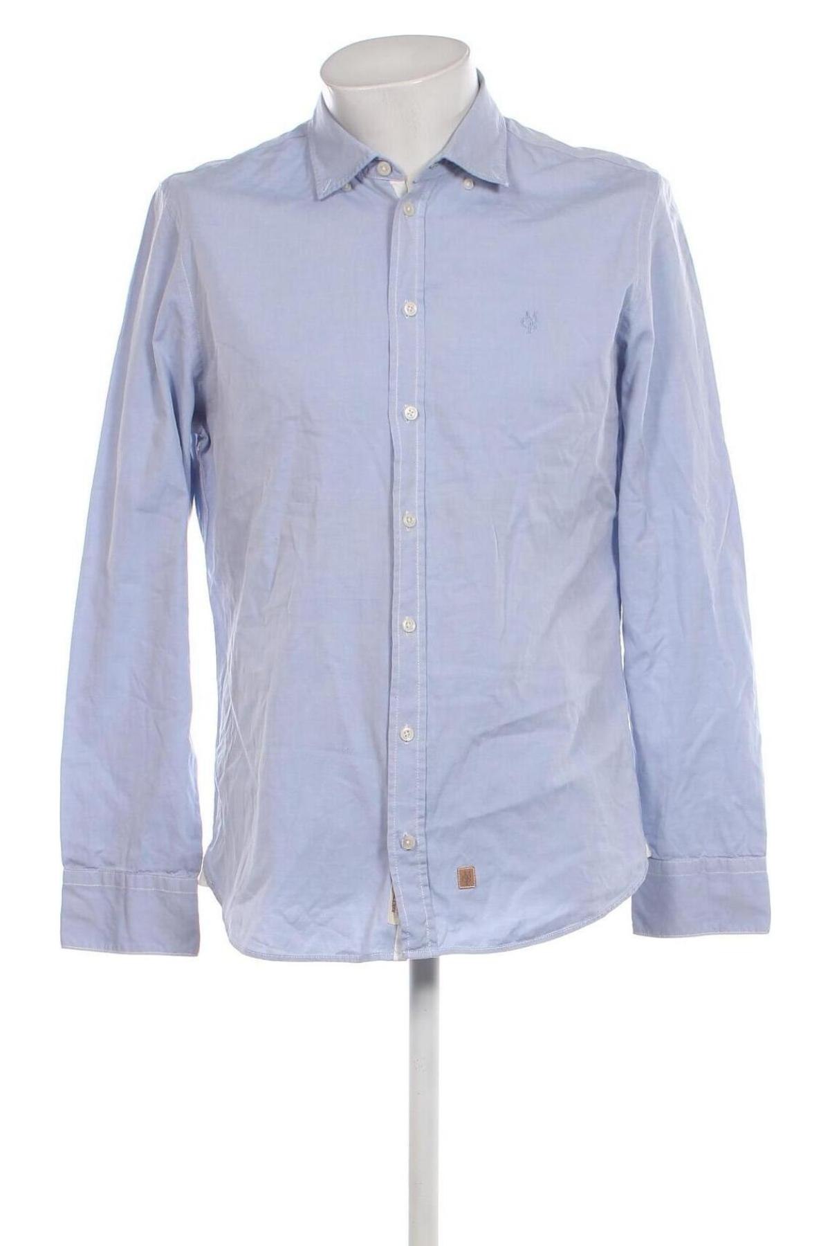 Ανδρικό πουκάμισο Marc O'Polo, Μέγεθος L, Χρώμα Μπλέ, Τιμή 31,11 €