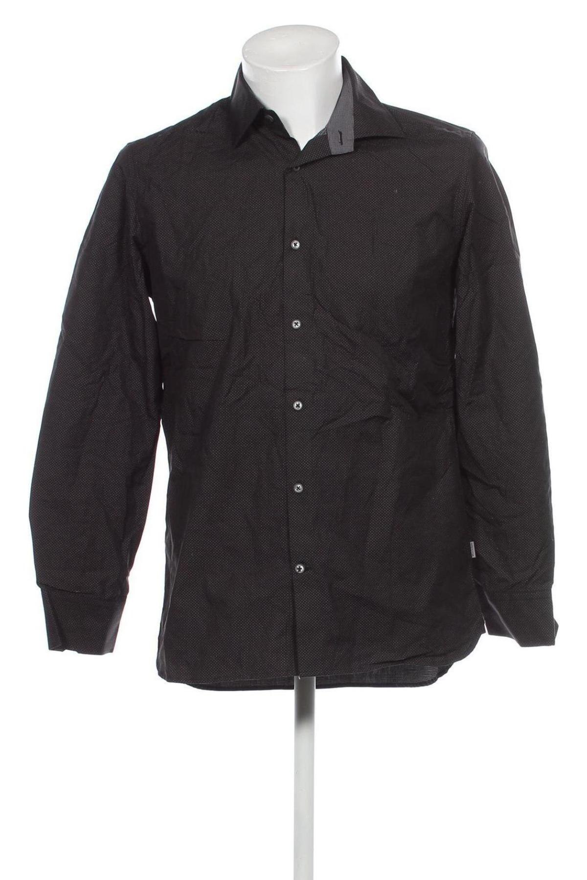 Ανδρικό πουκάμισο Matinique, Μέγεθος L, Χρώμα Μαύρο, Τιμή 13,61 €