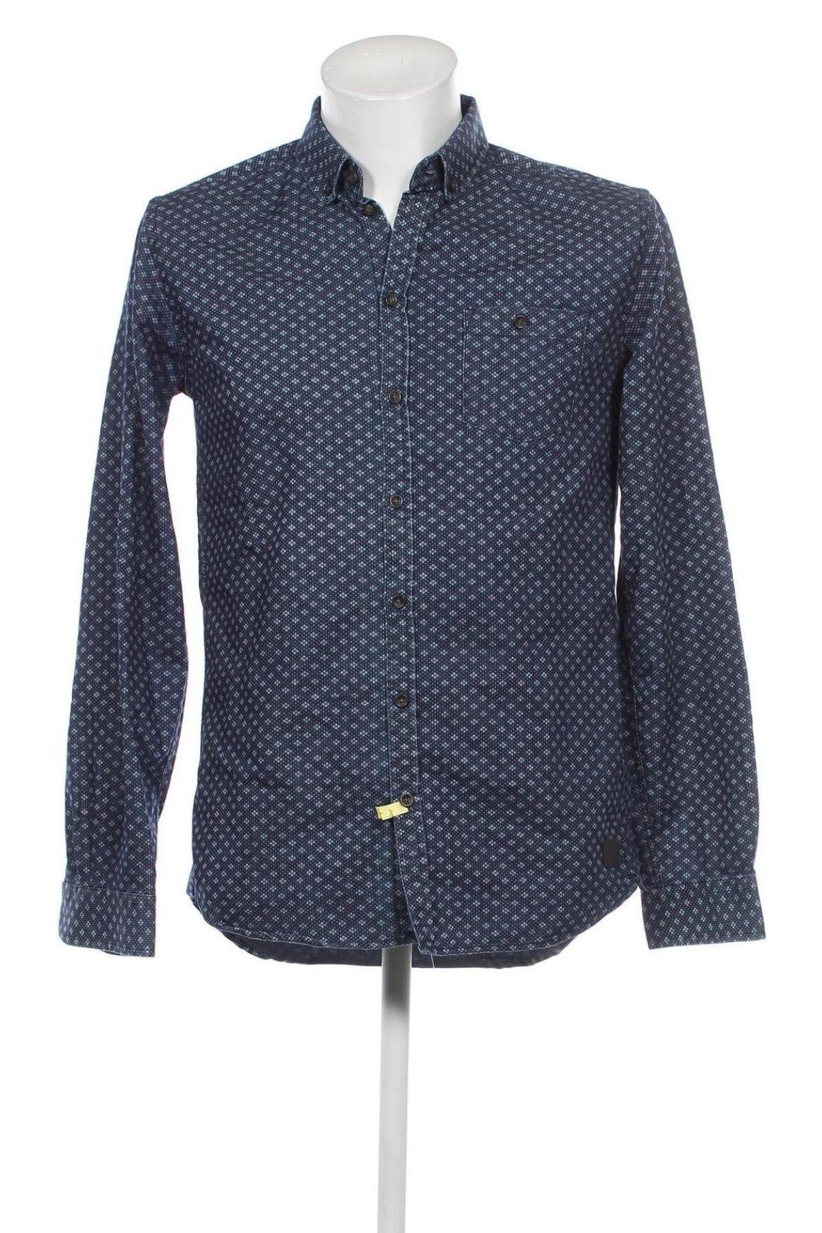 Ανδρικό πουκάμισο Minimum, Μέγεθος M, Χρώμα Μπλέ, Τιμή 17,01 €