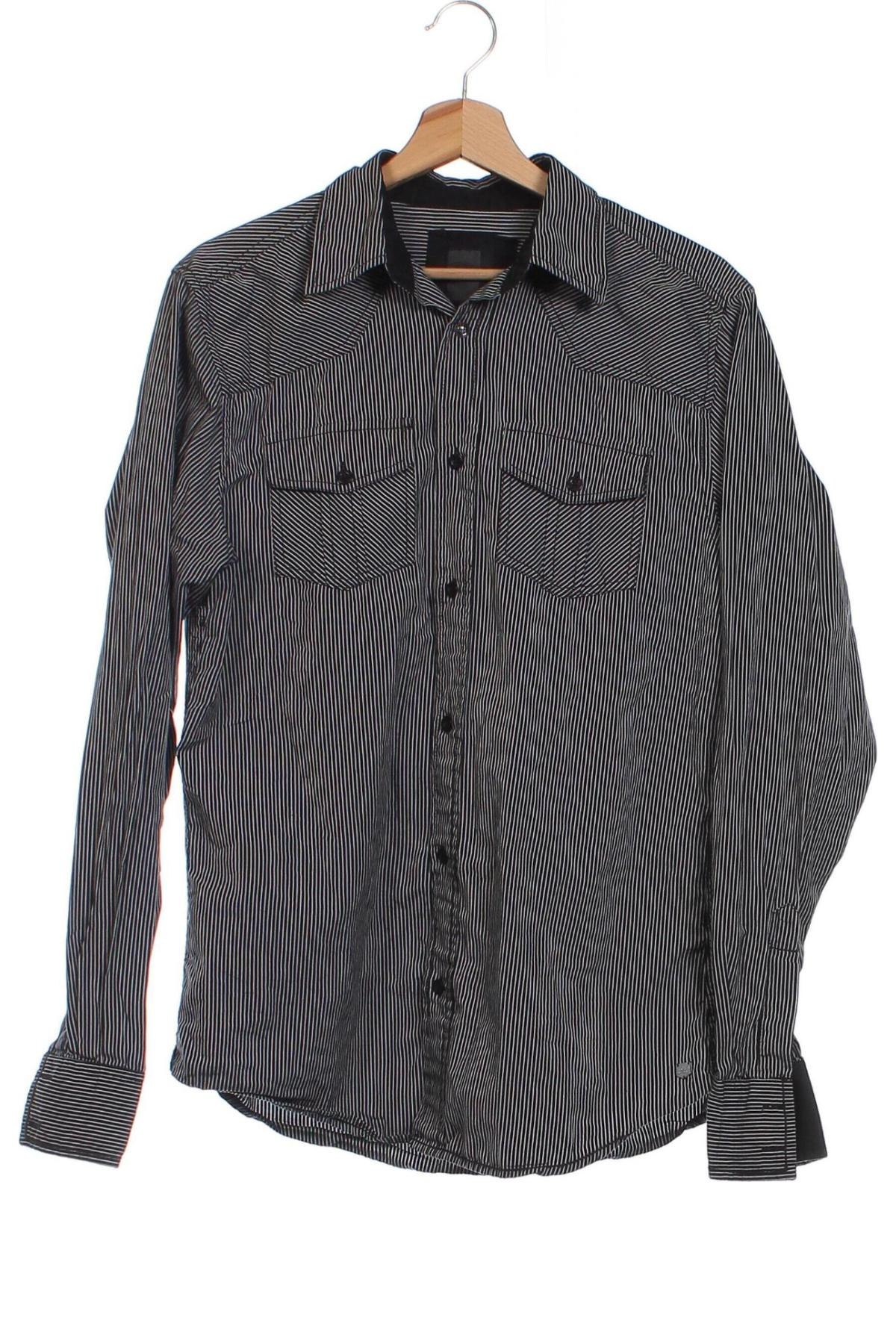 Ανδρικό πουκάμισο Much More, Μέγεθος S, Χρώμα Μαύρο, Τιμή 4,49 €