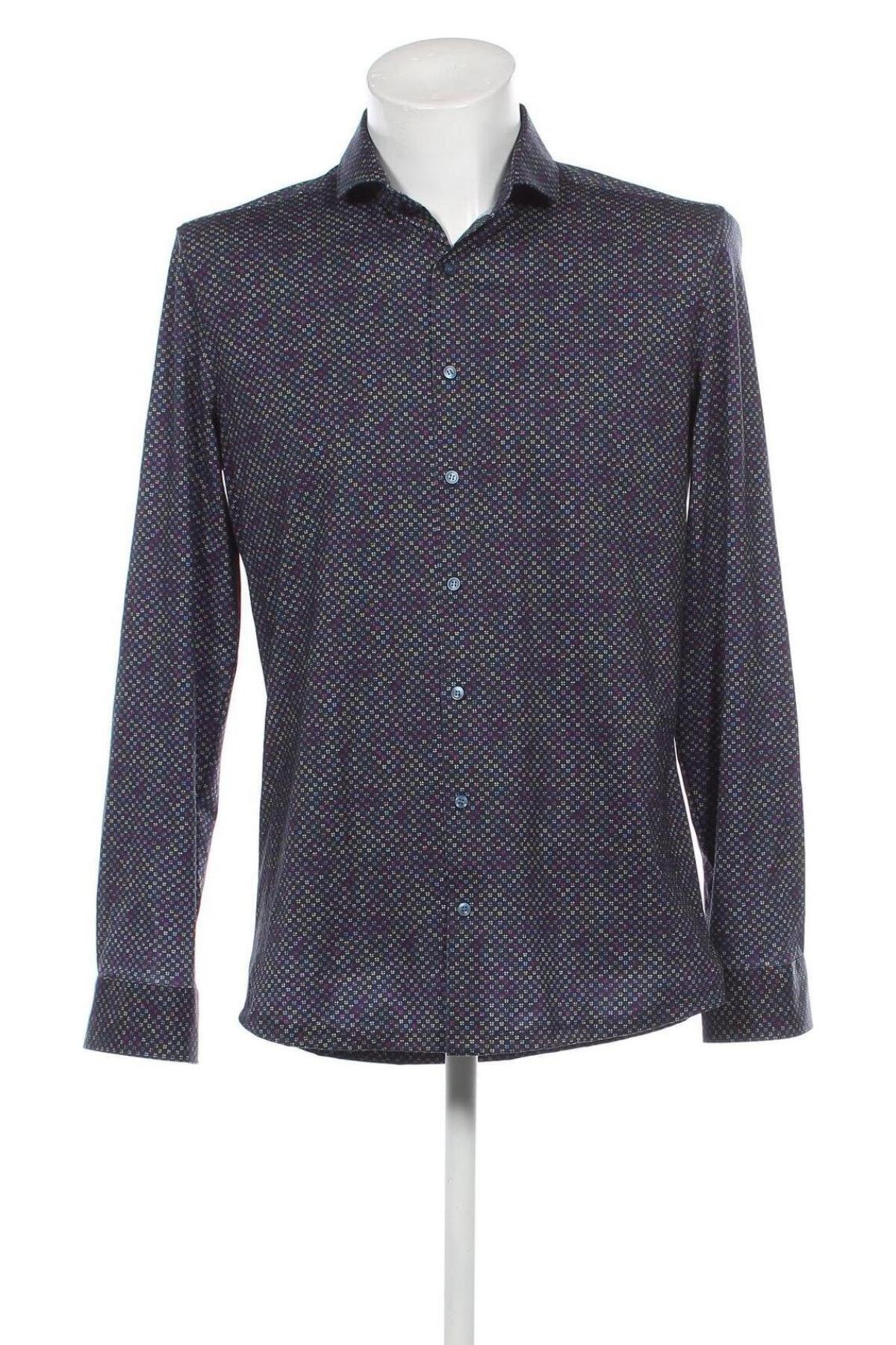 Ανδρικό πουκάμισο Olymp, Μέγεθος L, Χρώμα Πολύχρωμο, Τιμή 60,31 €