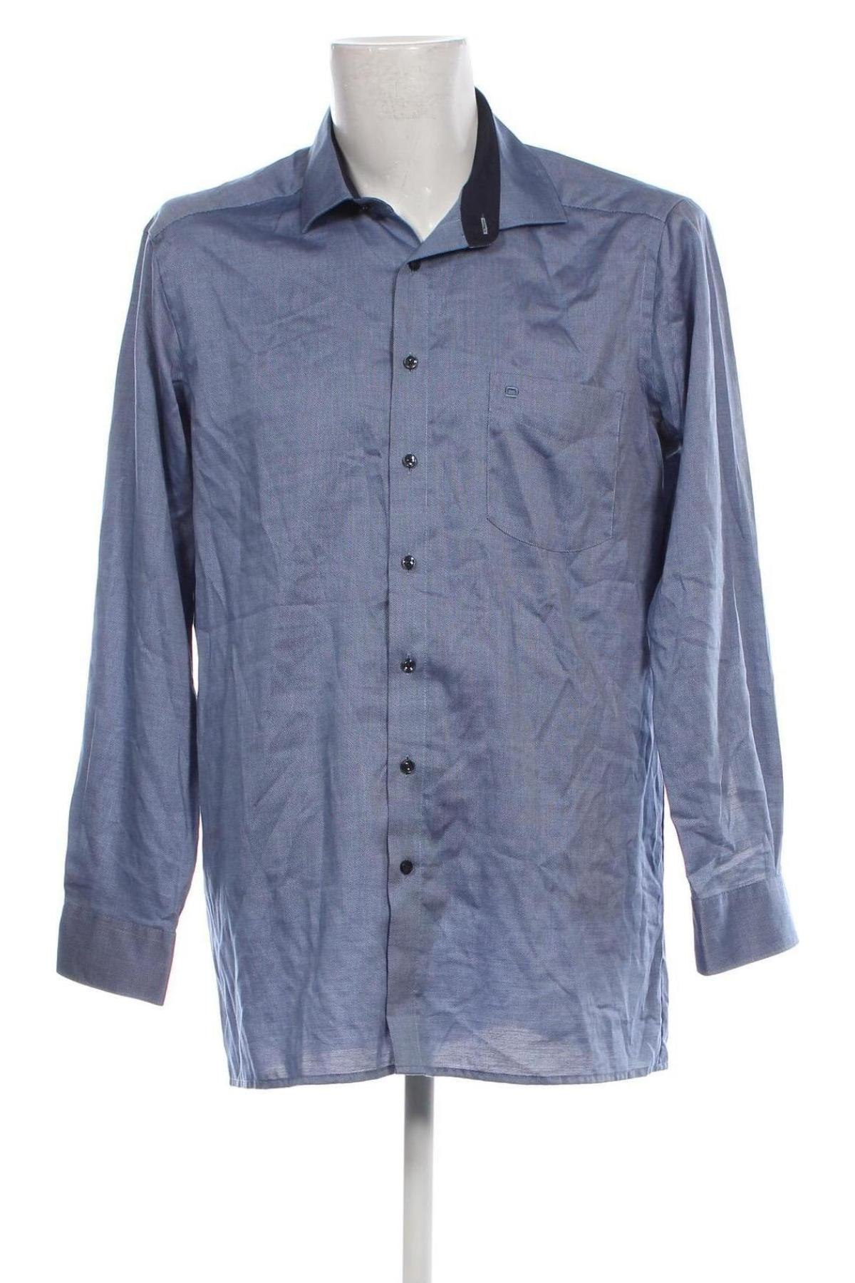 Мъжка риза Olymp, Размер XL, Цвят Син, Цена 18,15 лв.