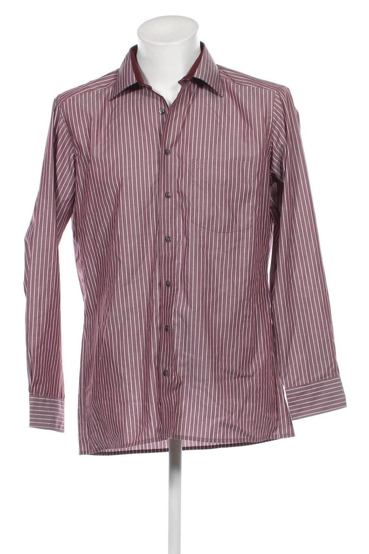 Ανδρικό πουκάμισο Olymp, Μέγεθος L, Χρώμα Σάπιο μήλο, Τιμή 15,31 €