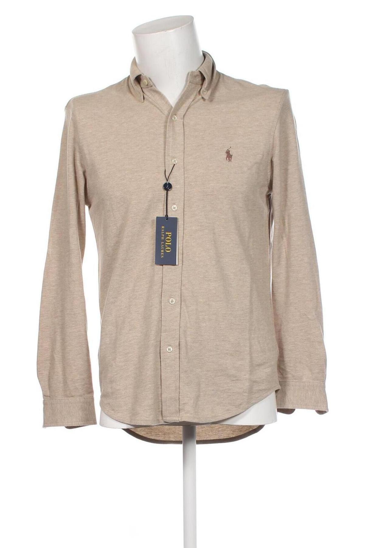 Herrenhemd Polo By Ralph Lauren, Größe S, Farbe Beige, Preis 112,89 €