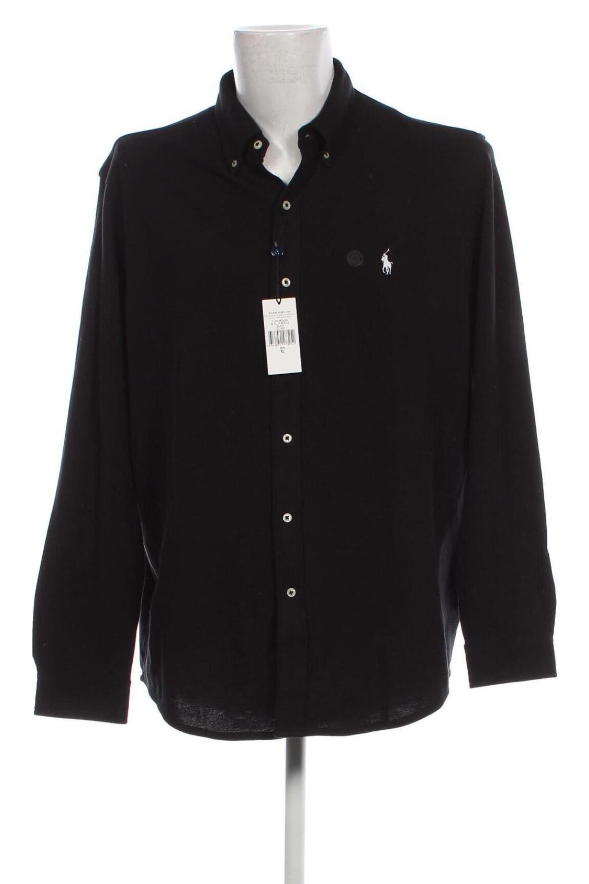 Cămașă de bărbați Polo By Ralph Lauren, Mărime XL, Culoare Negru, Preț 720,39 Lei