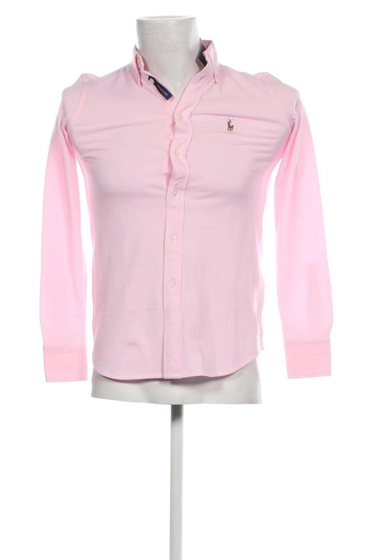 Мъжка риза Polo By Ralph Lauren, Размер S, Цвят Розов, Цена 120,45 лв.