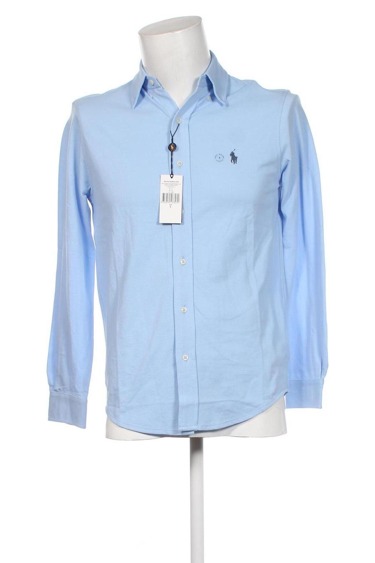Męska koszula Polo By Ralph Lauren, Rozmiar S, Kolor Niebieski, Cena 291,87 zł