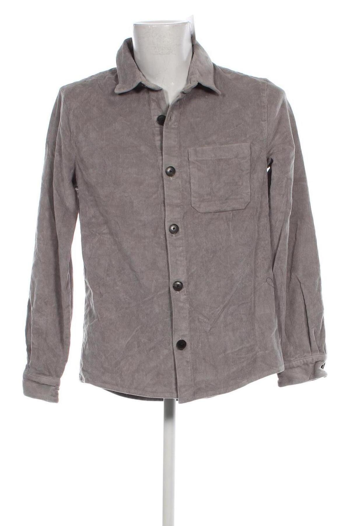 Ανδρικό πουκάμισο Profuomo, Μέγεθος L, Χρώμα Γκρί, Τιμή 15,31 €