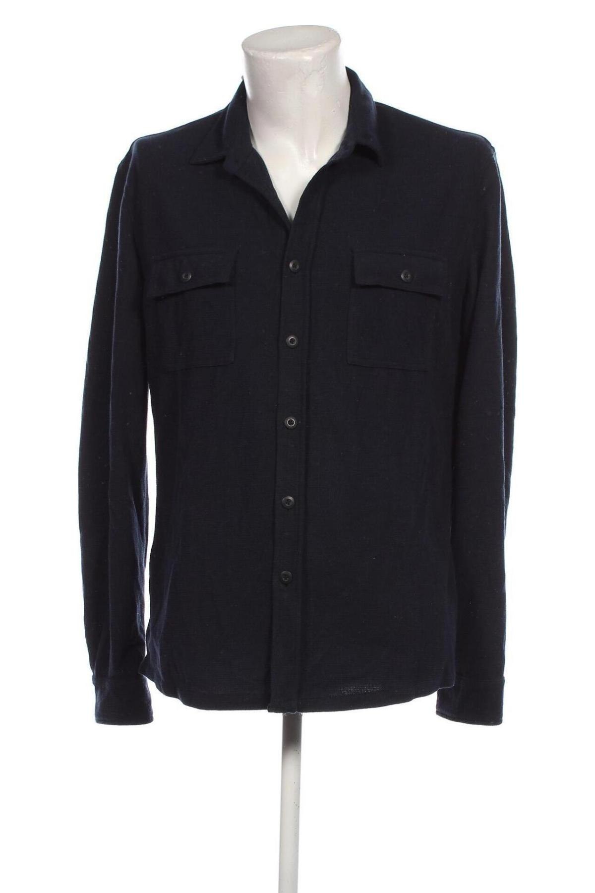 Ανδρικό πουκάμισο Refill, Μέγεθος XL, Χρώμα Μπλέ, Τιμή 7,18 €