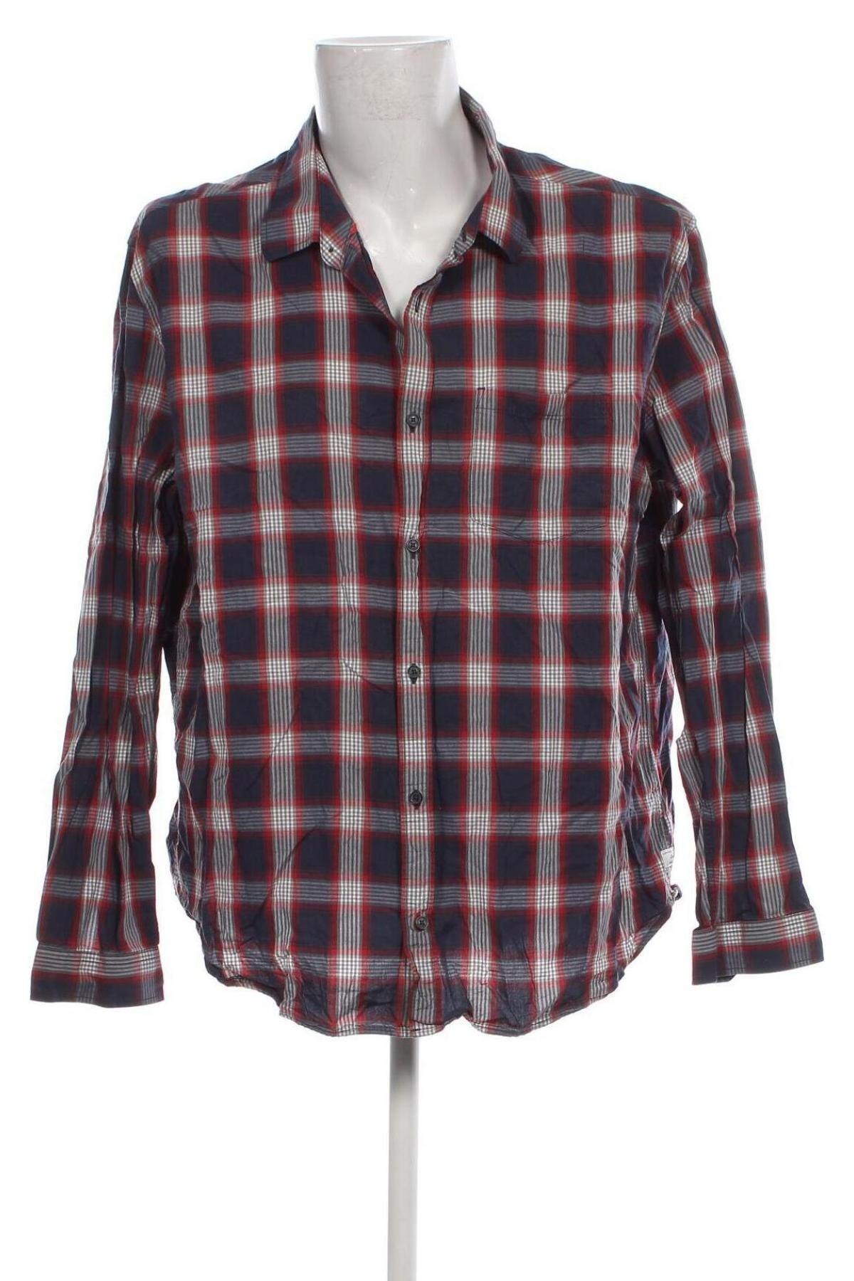 Ανδρικό πουκάμισο S.Oliver, Μέγεθος 3XL, Χρώμα Πολύχρωμο, Τιμή 10,52 €
