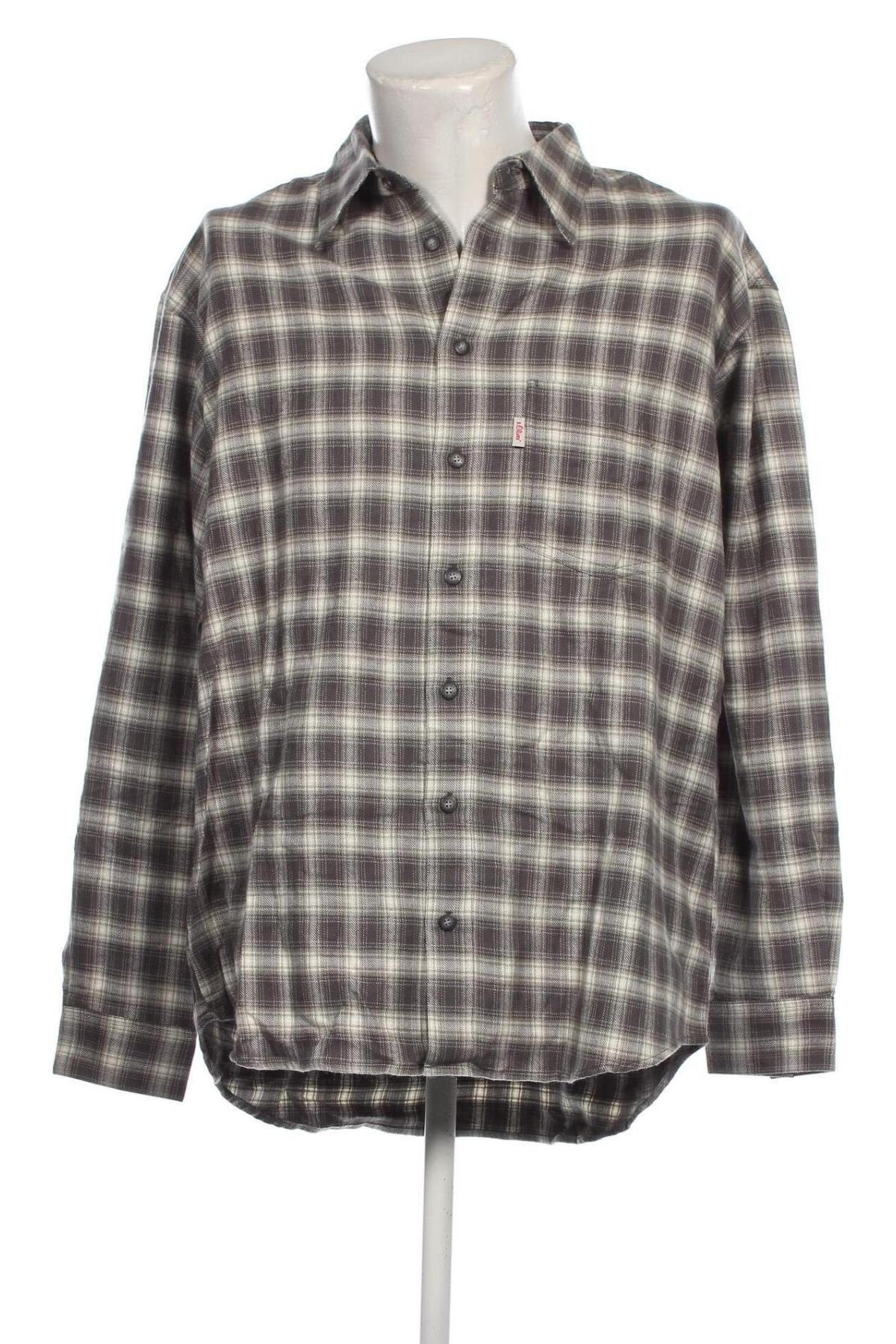 Ανδρικό πουκάμισο S.Oliver, Μέγεθος XL, Χρώμα Πολύχρωμο, Τιμή 8,41 €