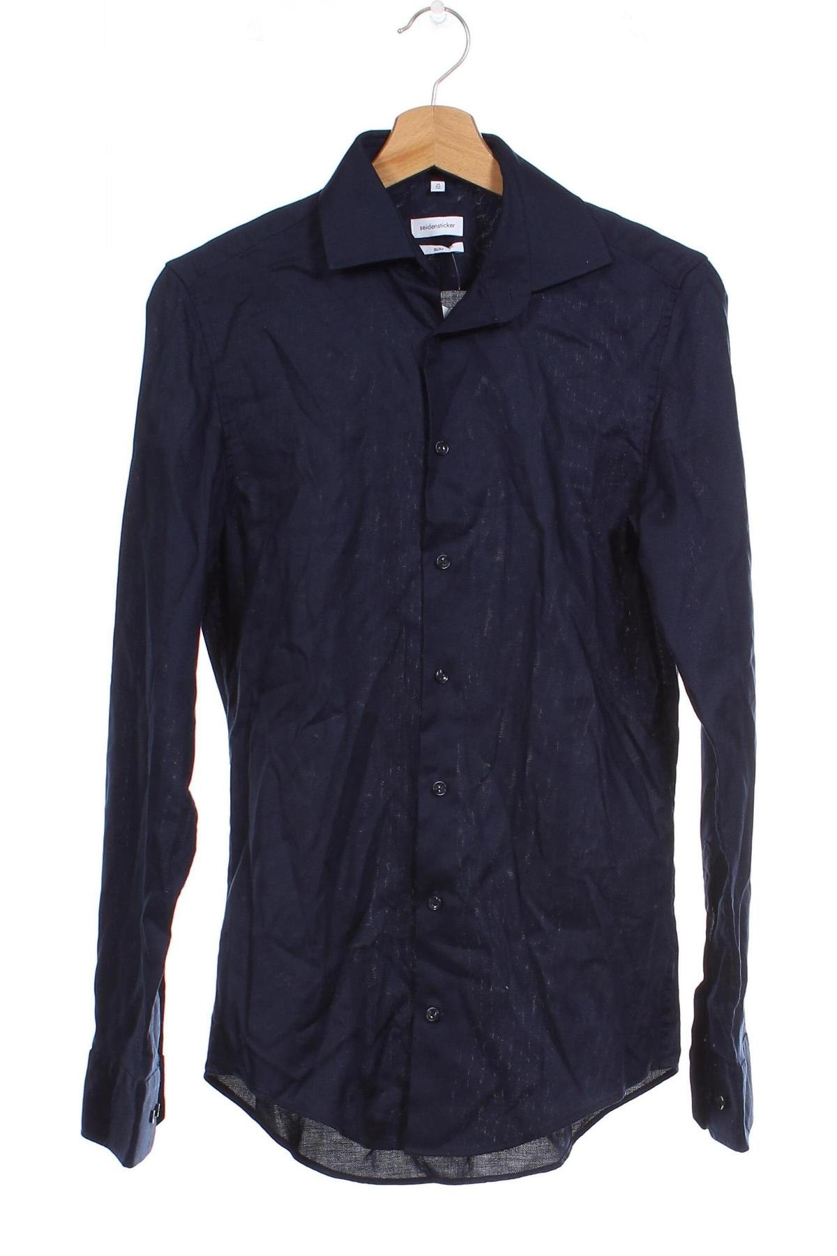 Ανδρικό πουκάμισο Seidensticker, Μέγεθος XS, Χρώμα Μπλέ, Τιμή 9,92 €