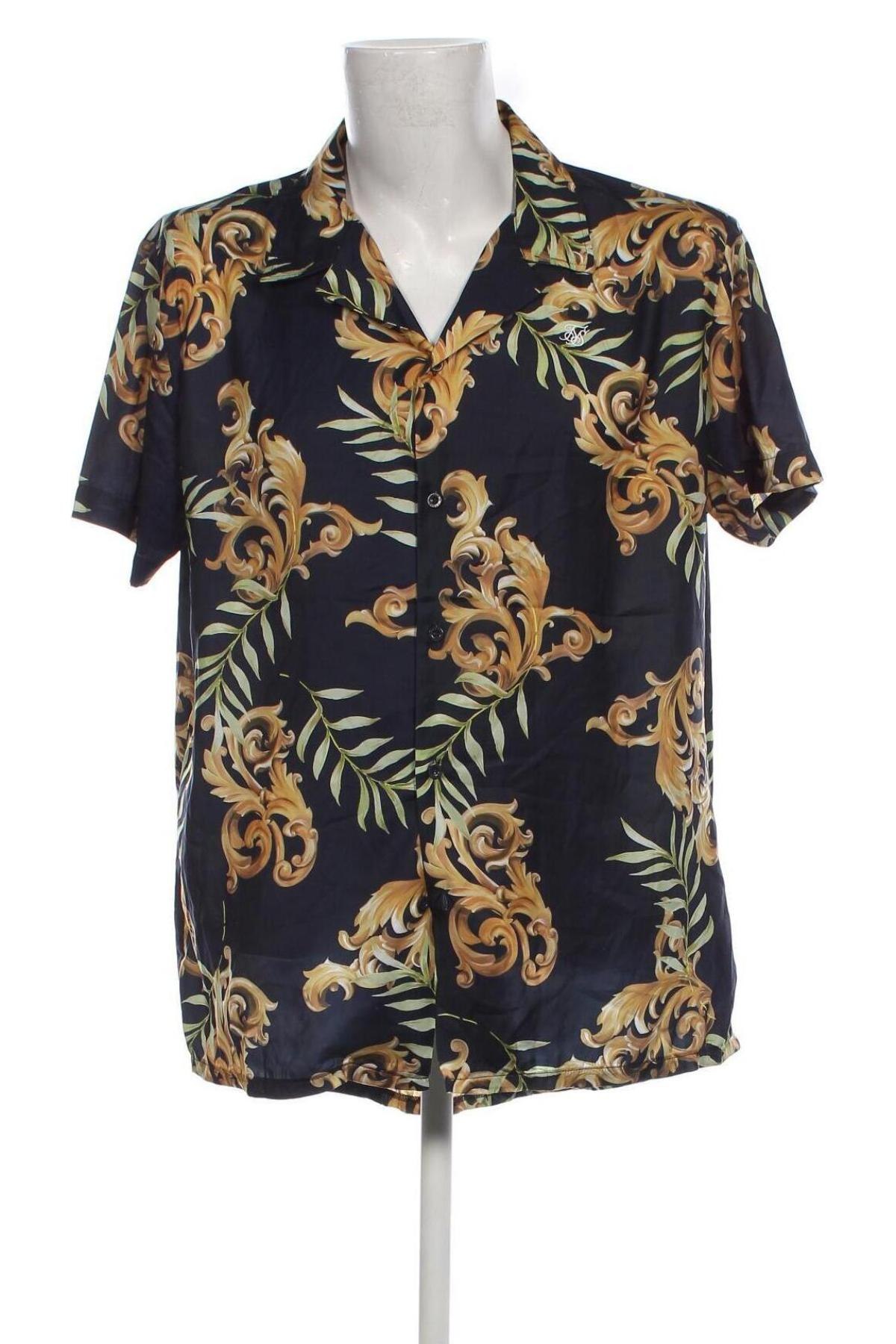 Ανδρικό πουκάμισο SikSilk, Μέγεθος XXL, Χρώμα Πολύχρωμο, Τιμή 15,88 €