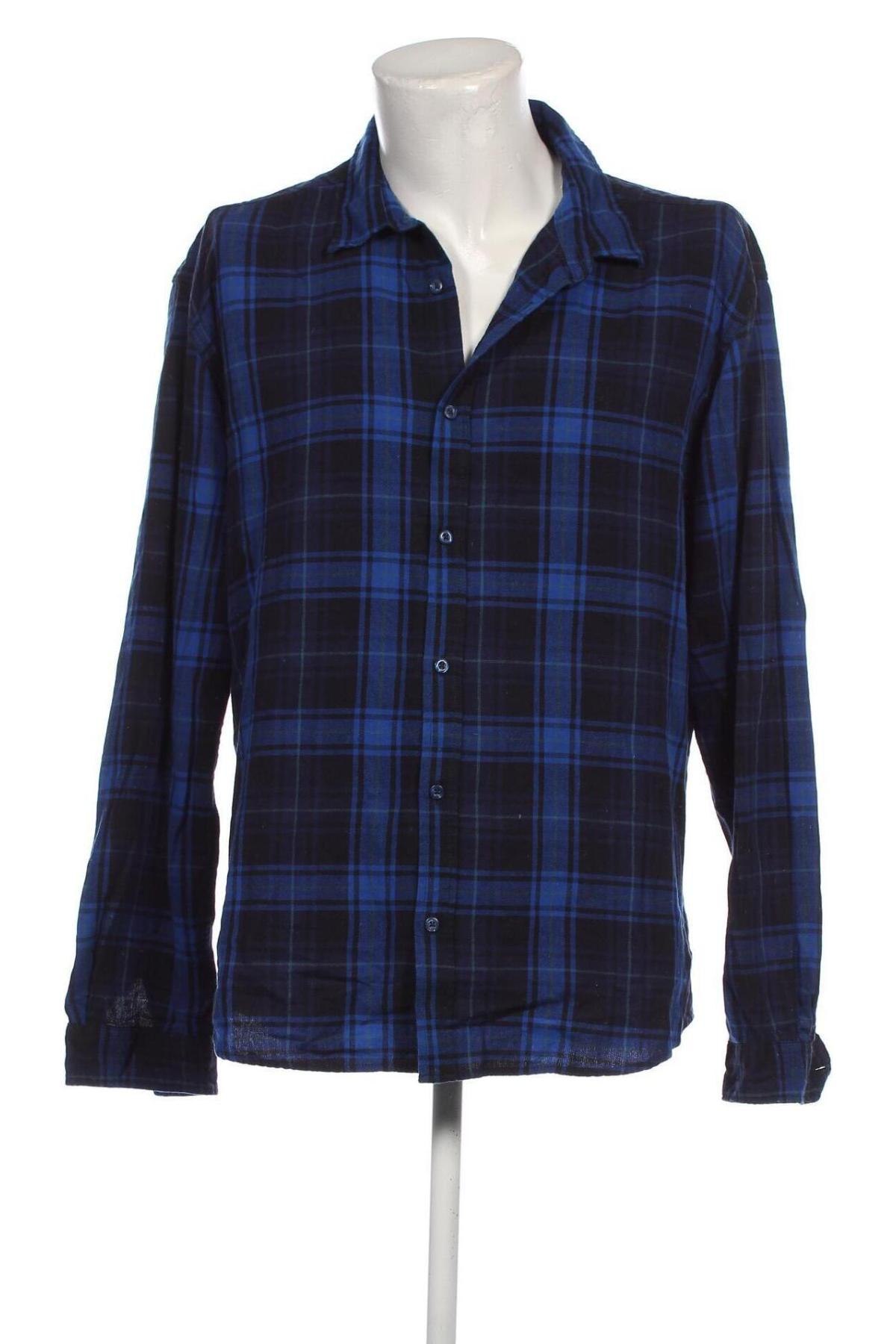 Ανδρικό πουκάμισο Smog, Μέγεθος XXL, Χρώμα Μπλέ, Τιμή 7,18 €