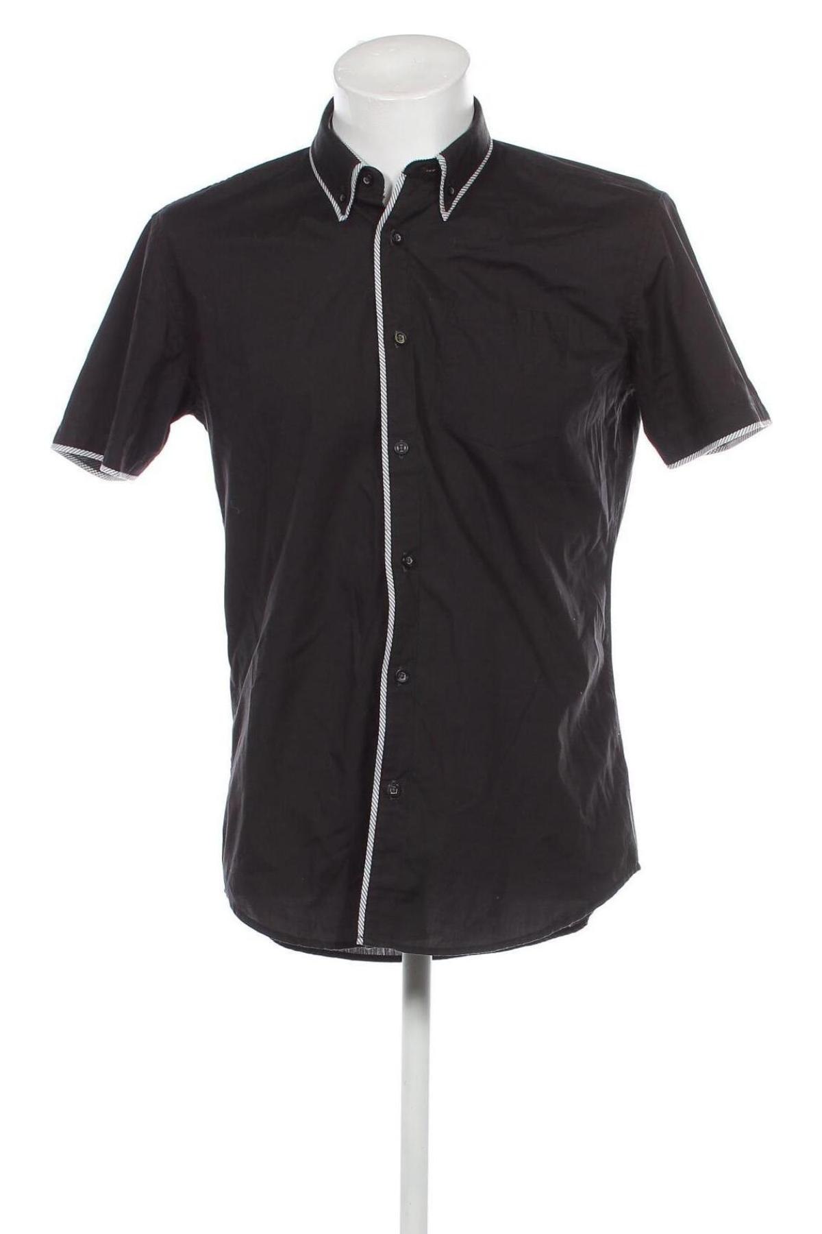 Мъжка риза Smog, Размер L, Цвят Черен, Цена 14,80 лв.