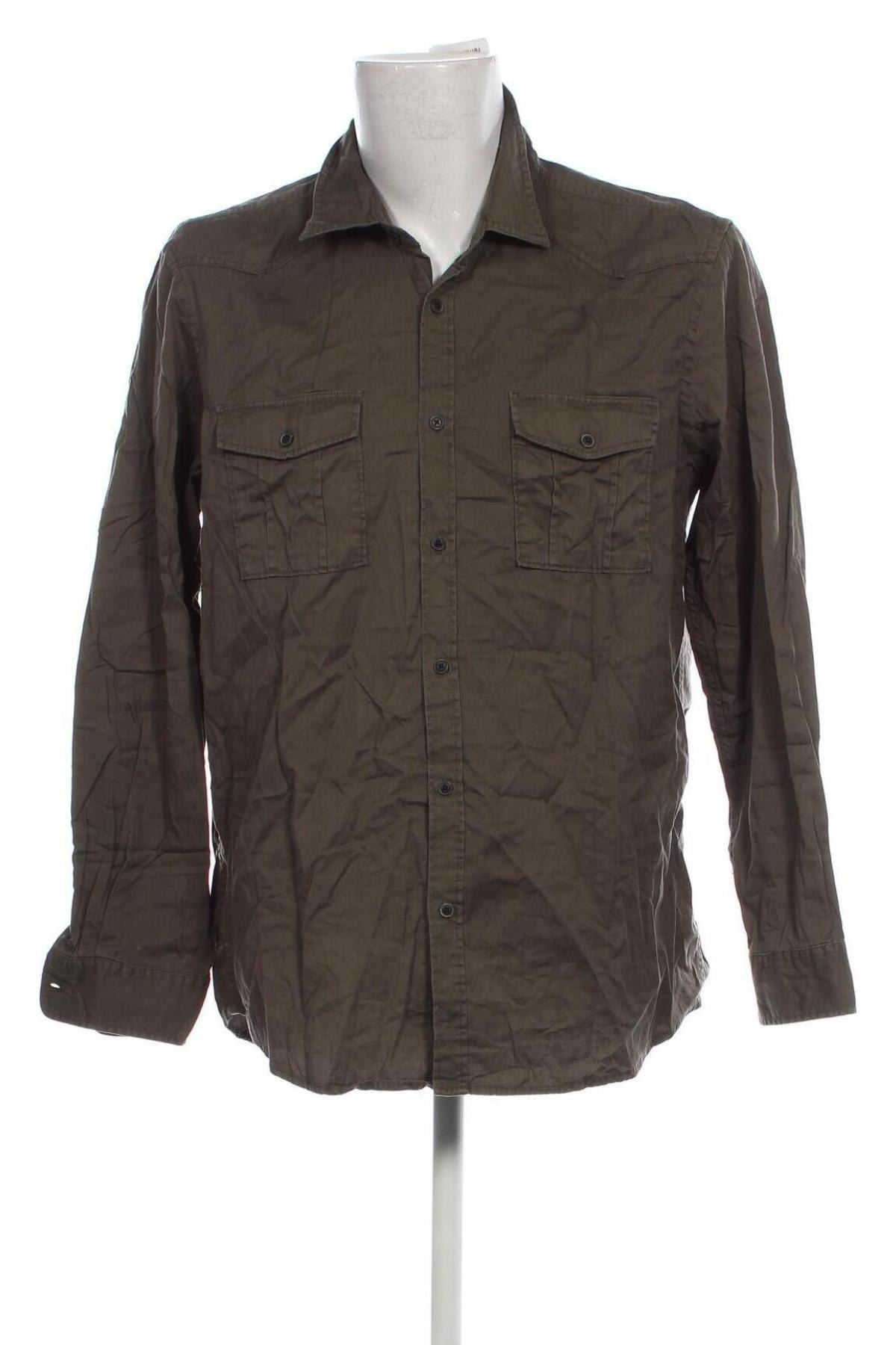 Herrenhemd Straight Up, Größe XL, Farbe Grün, Preis € 8,07