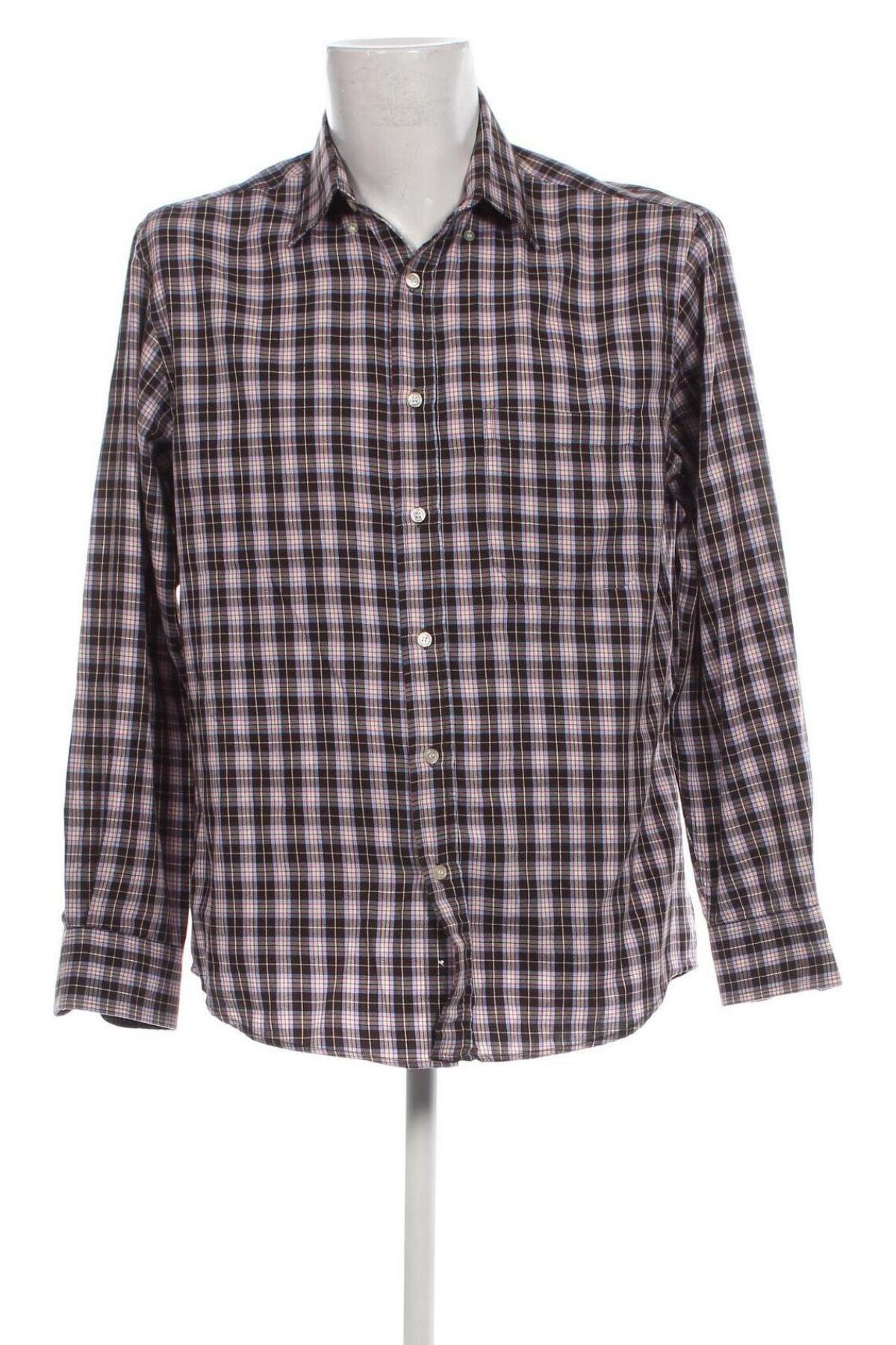 Ανδρικό πουκάμισο Tex, Μέγεθος L, Χρώμα Πολύχρωμο, Τιμή 7,18 €