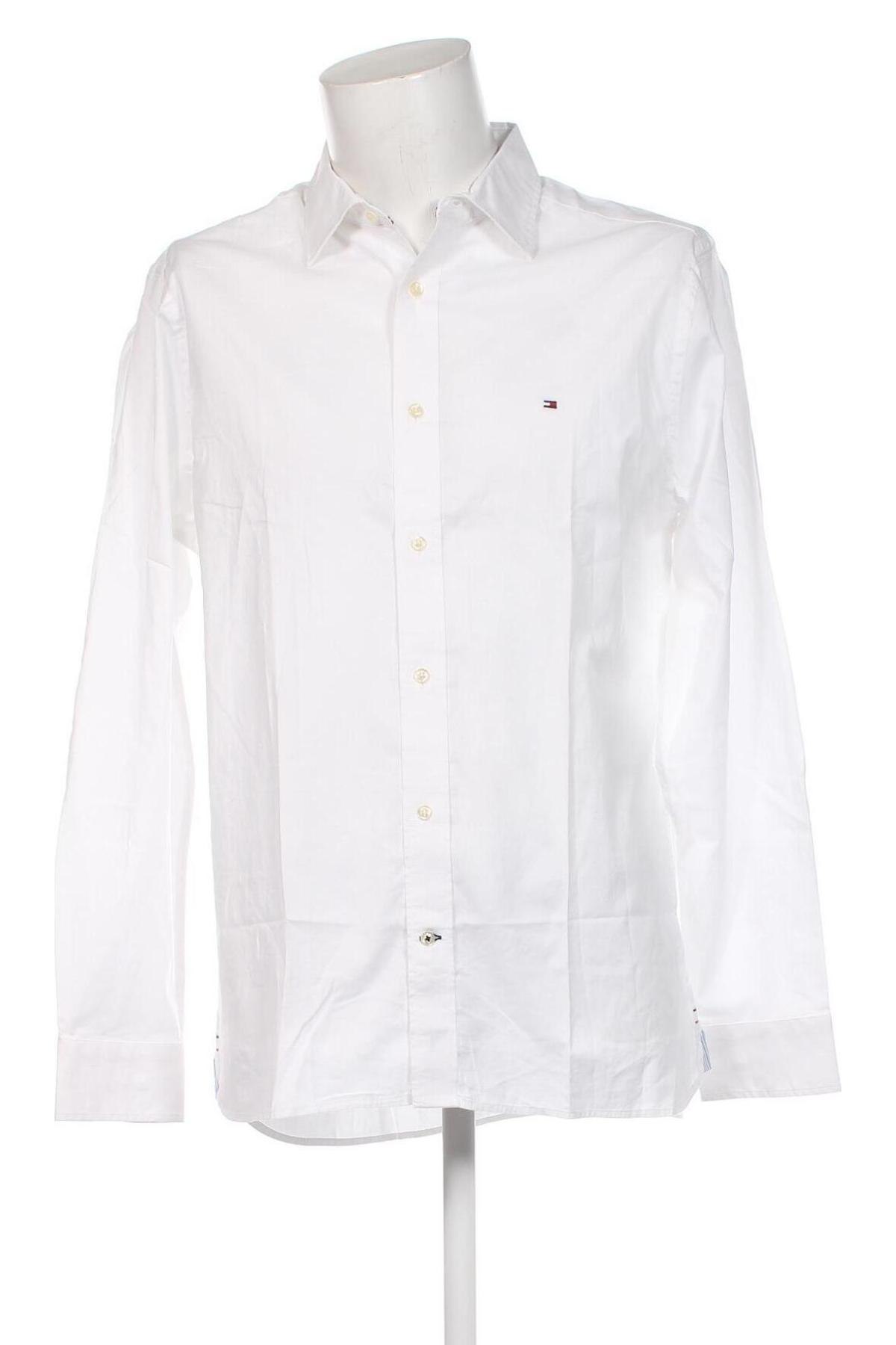 Herrenhemd Tommy Hilfiger, Größe XL, Farbe Weiß, Preis € 88,66