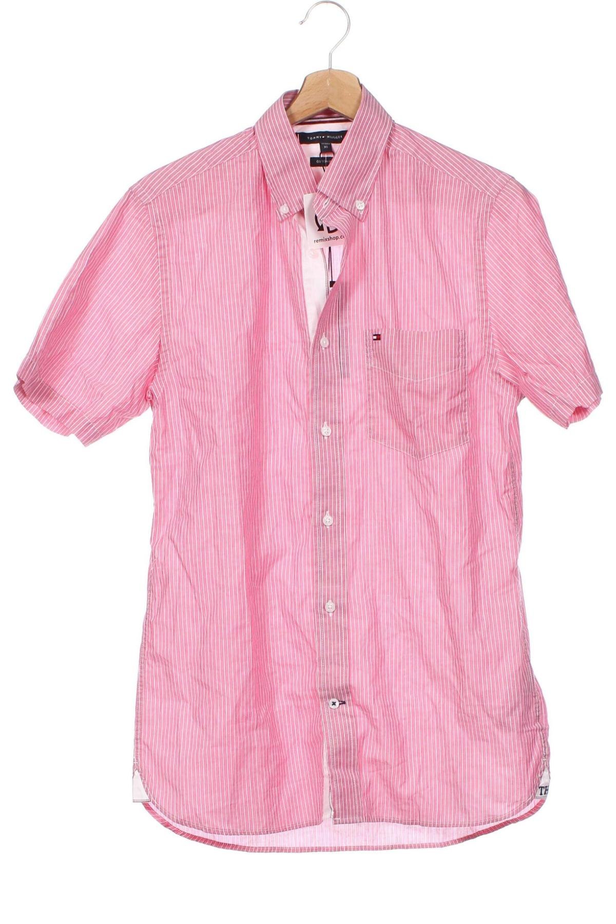 Herrenhemd Tommy Hilfiger, Größe XS, Farbe Rosa, Preis 24,48 €