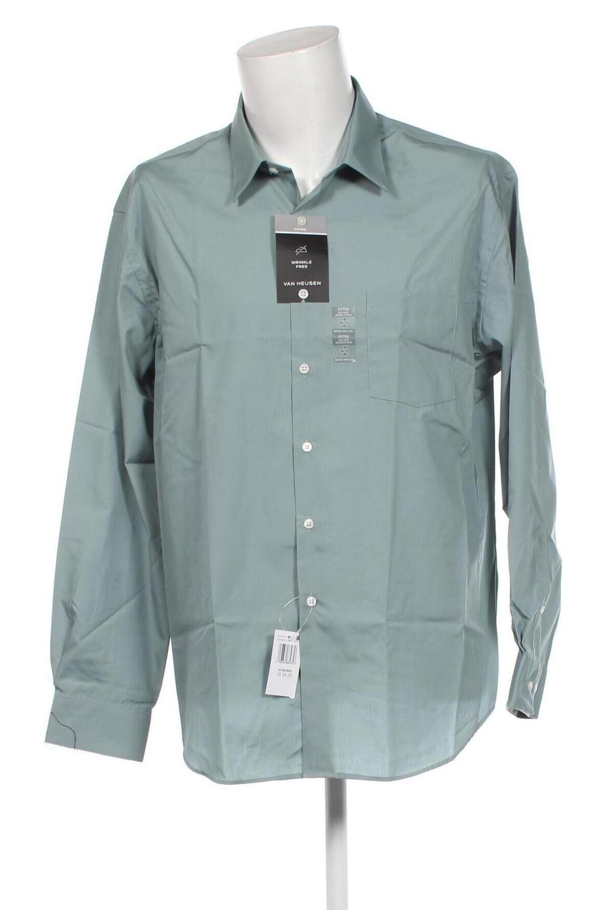 Pánská košile  Van Heusen, Velikost XXL, Barva Zelená, Cena  500,00 Kč