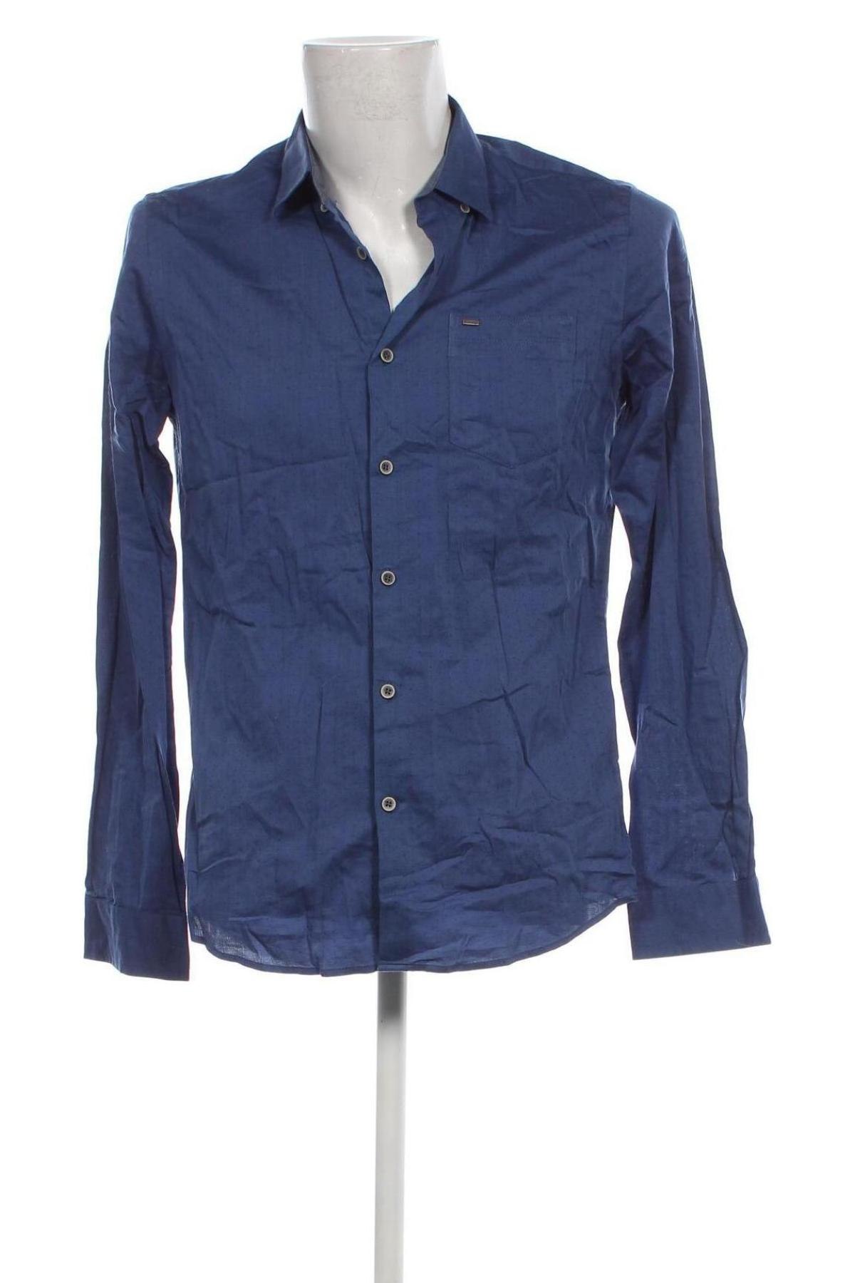 Ανδρικό πουκάμισο Vanguard, Μέγεθος M, Χρώμα Μπλέ, Τιμή 13,61 €