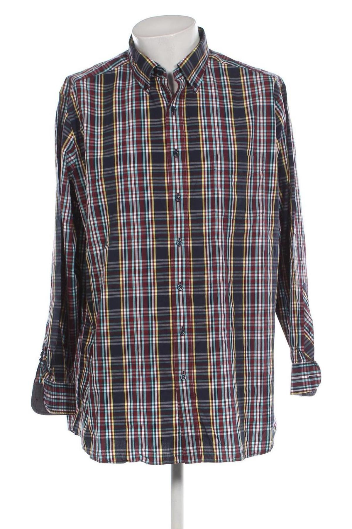 Ανδρικό πουκάμισο Walbusch, Μέγεθος XXL, Χρώμα Πολύχρωμο, Τιμή 11,23 €