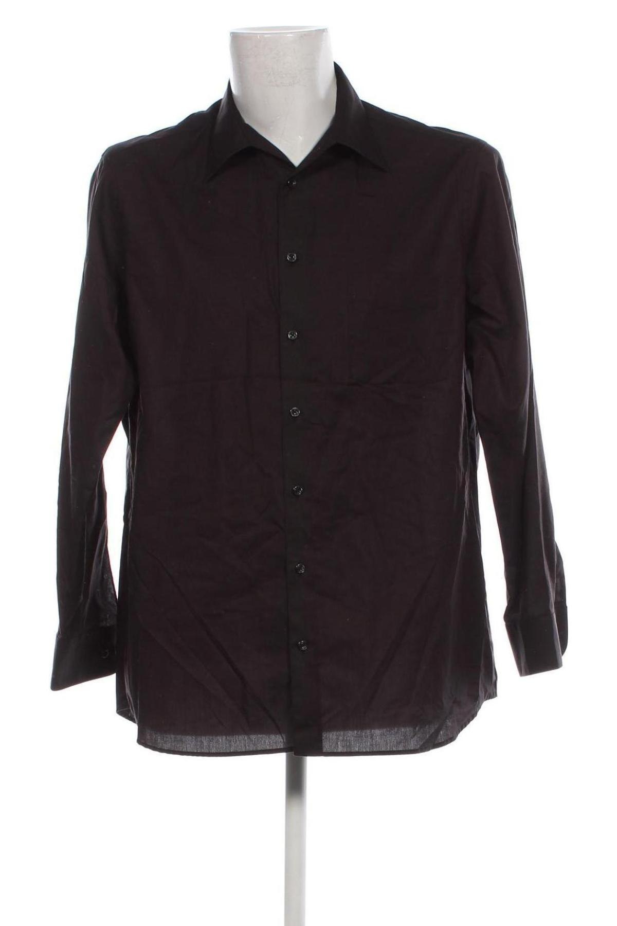 Ανδρικό πουκάμισο Walbusch, Μέγεθος L, Χρώμα Μαύρο, Τιμή 11,23 €