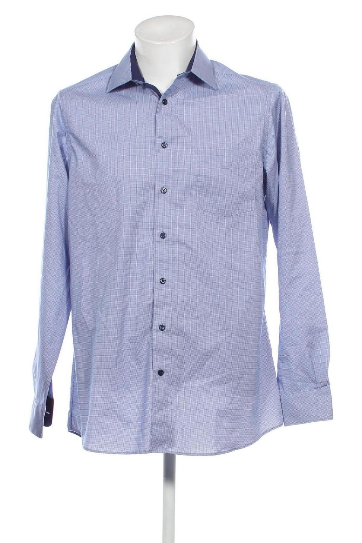 Herrenhemd Walbusch, Größe M, Farbe Blau, Preis € 9,95