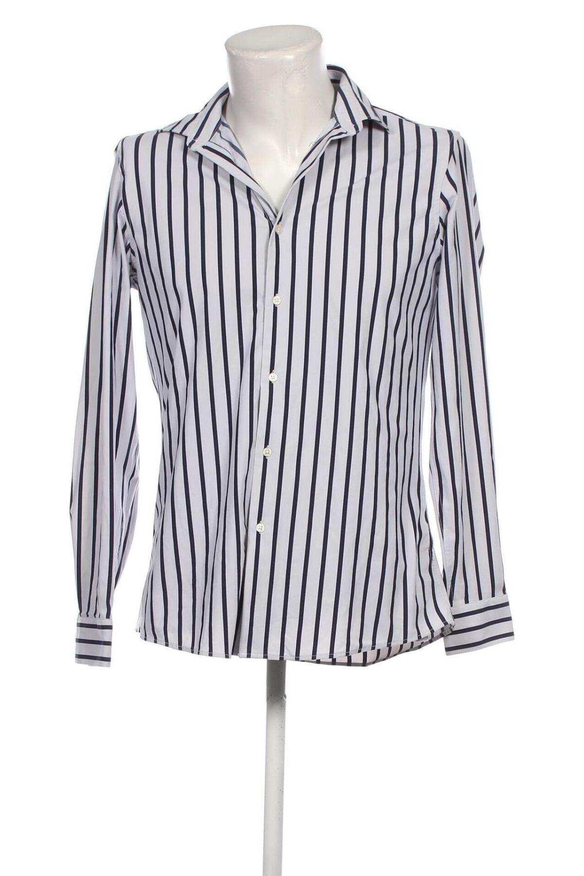 Ανδρικό πουκάμισο Zara, Μέγεθος M, Χρώμα Μπλέ, Τιμή 9,46 €