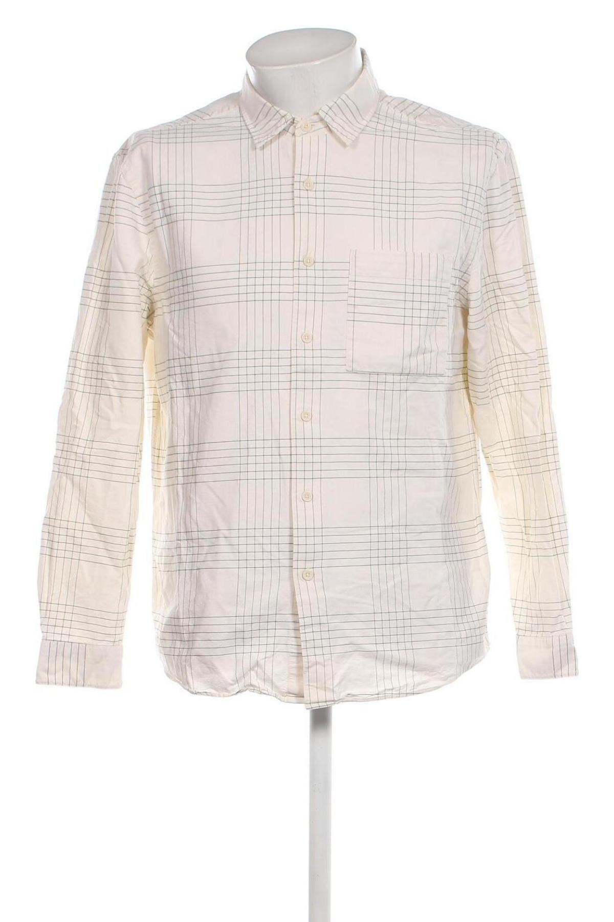 Ανδρικό πουκάμισο Zara, Μέγεθος XL, Χρώμα Εκρού, Τιμή 9,91 €