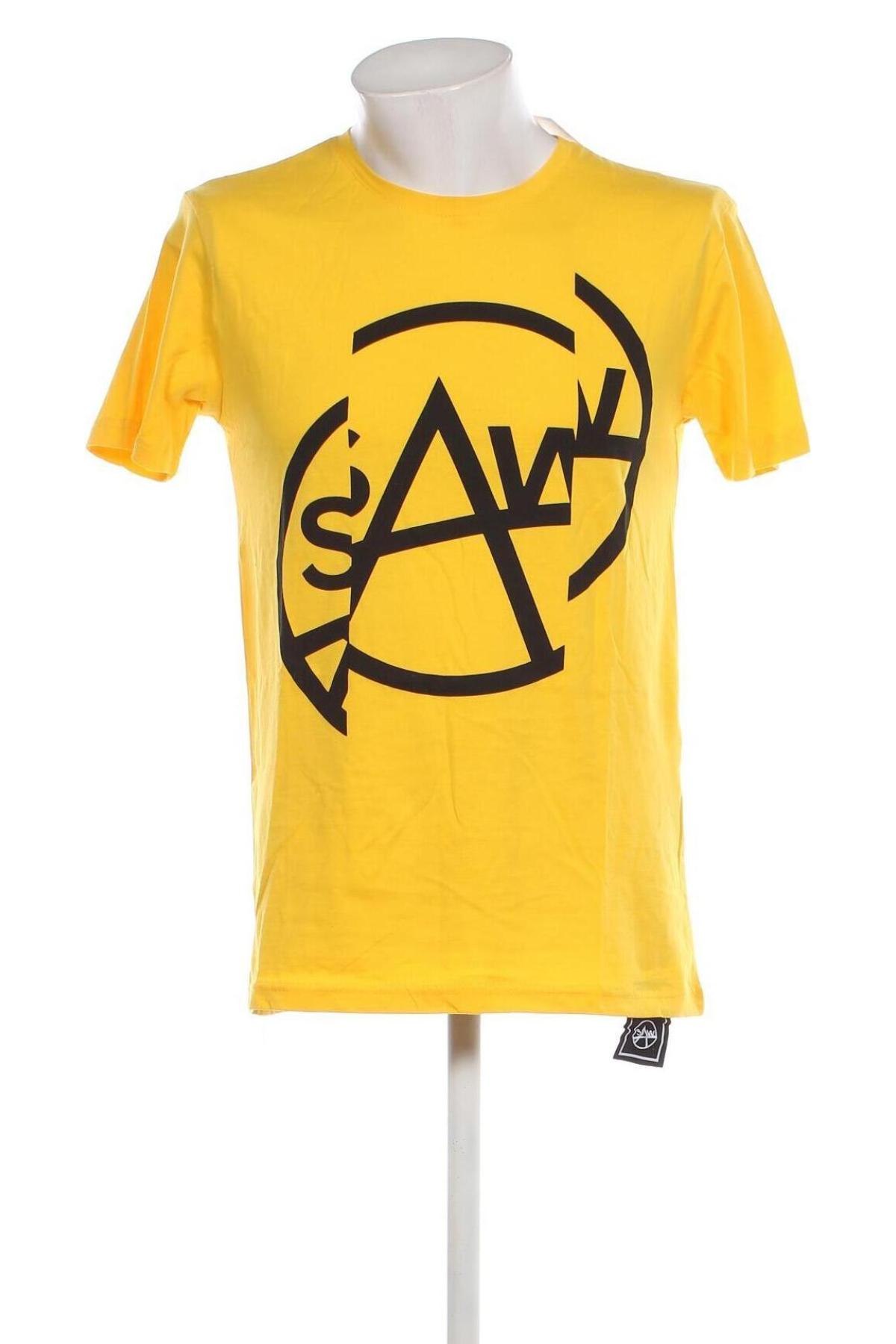 Ανδρικό t-shirt, Μέγεθος L, Χρώμα Κίτρινο, Τιμή 6,65 €