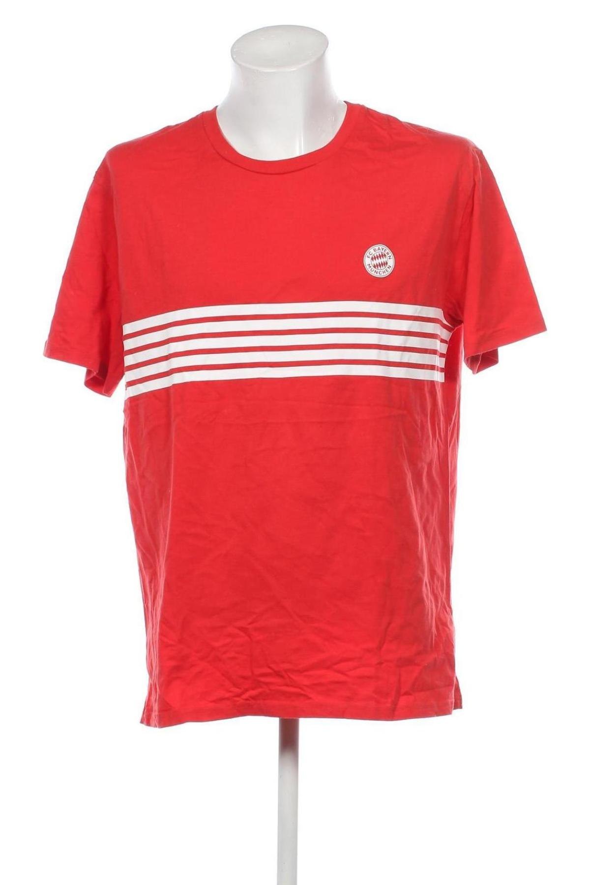 Ανδρικό t-shirt, Μέγεθος XXL, Χρώμα Κόκκινο, Τιμή 8,04 €