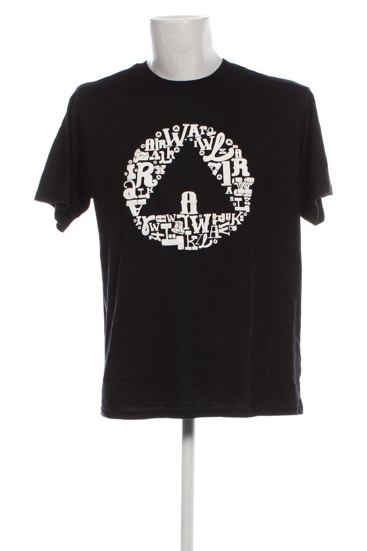 Ανδρικό t-shirt Airwalk, Μέγεθος L, Χρώμα Μαύρο, Τιμή 12,99 €