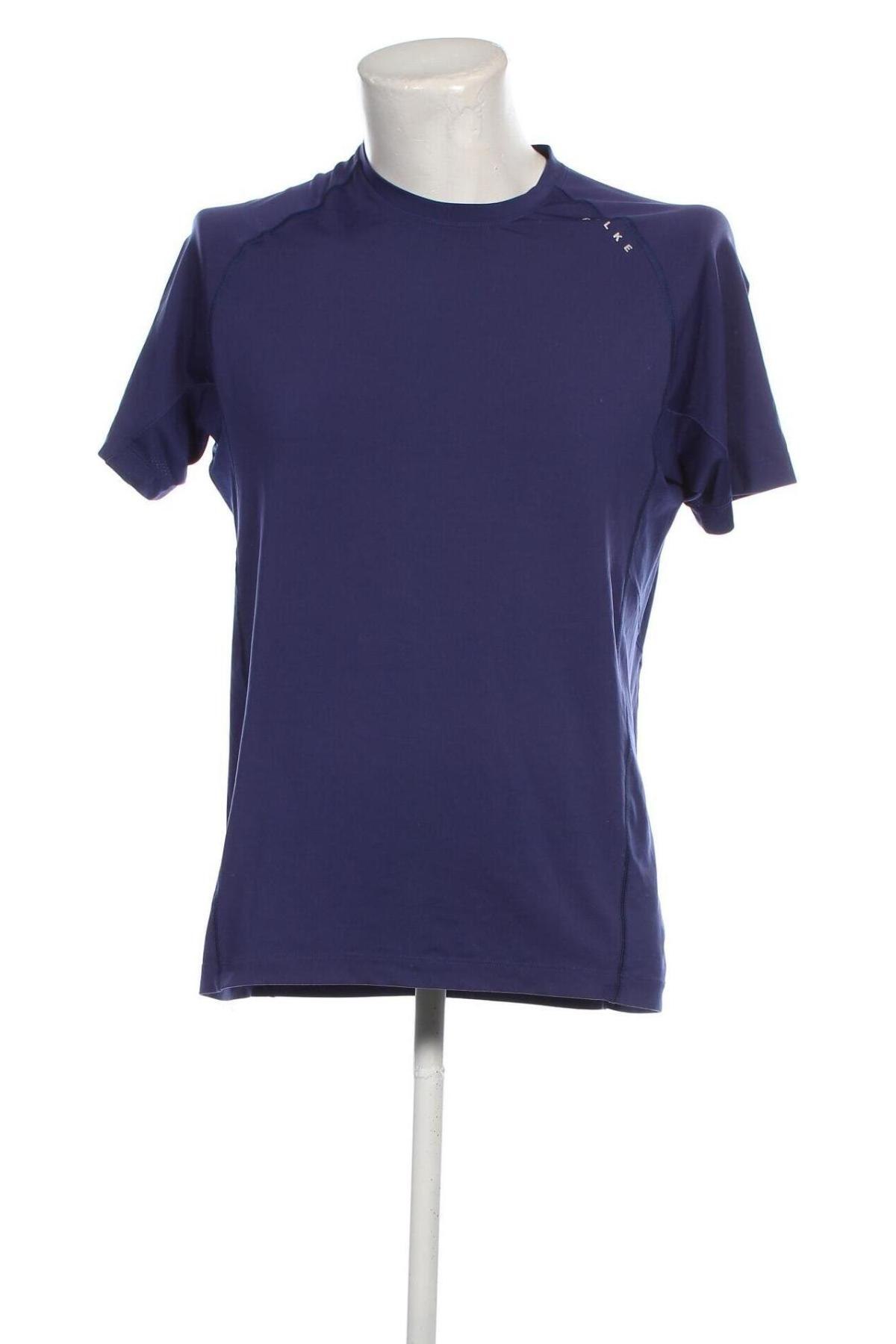 Ανδρικό t-shirt Falke, Μέγεθος L, Χρώμα Μπλέ, Τιμή 14,20 €