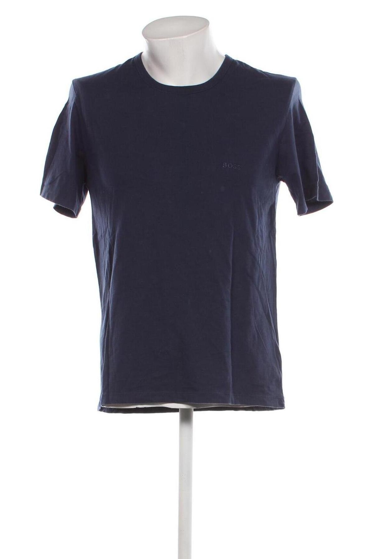 Tricou de bărbați Hugo Boss, Mărime L, Culoare Albastru, Preț 299,23 Lei